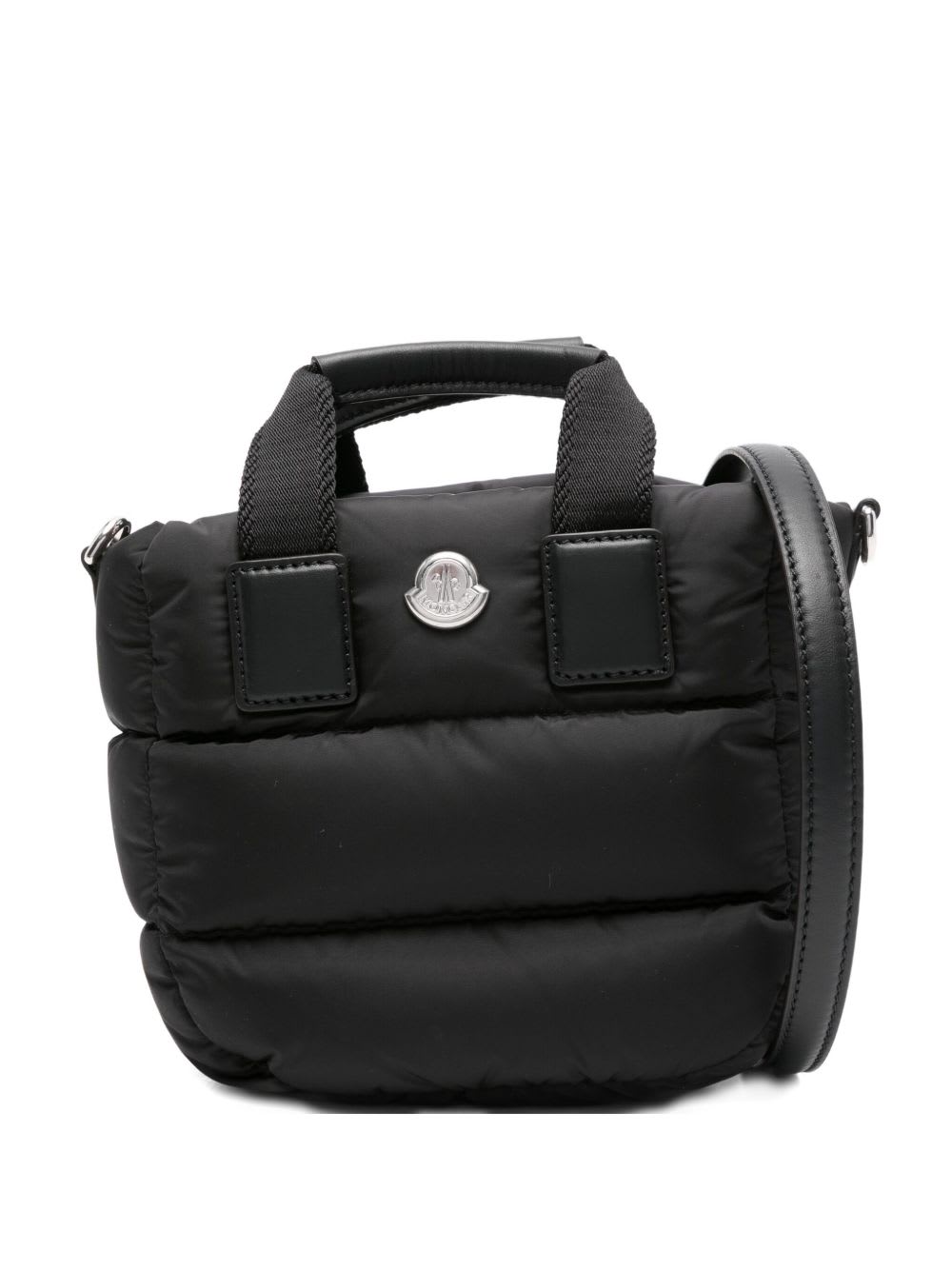 Moncler Caradoc Micro Nylon Tote In Black