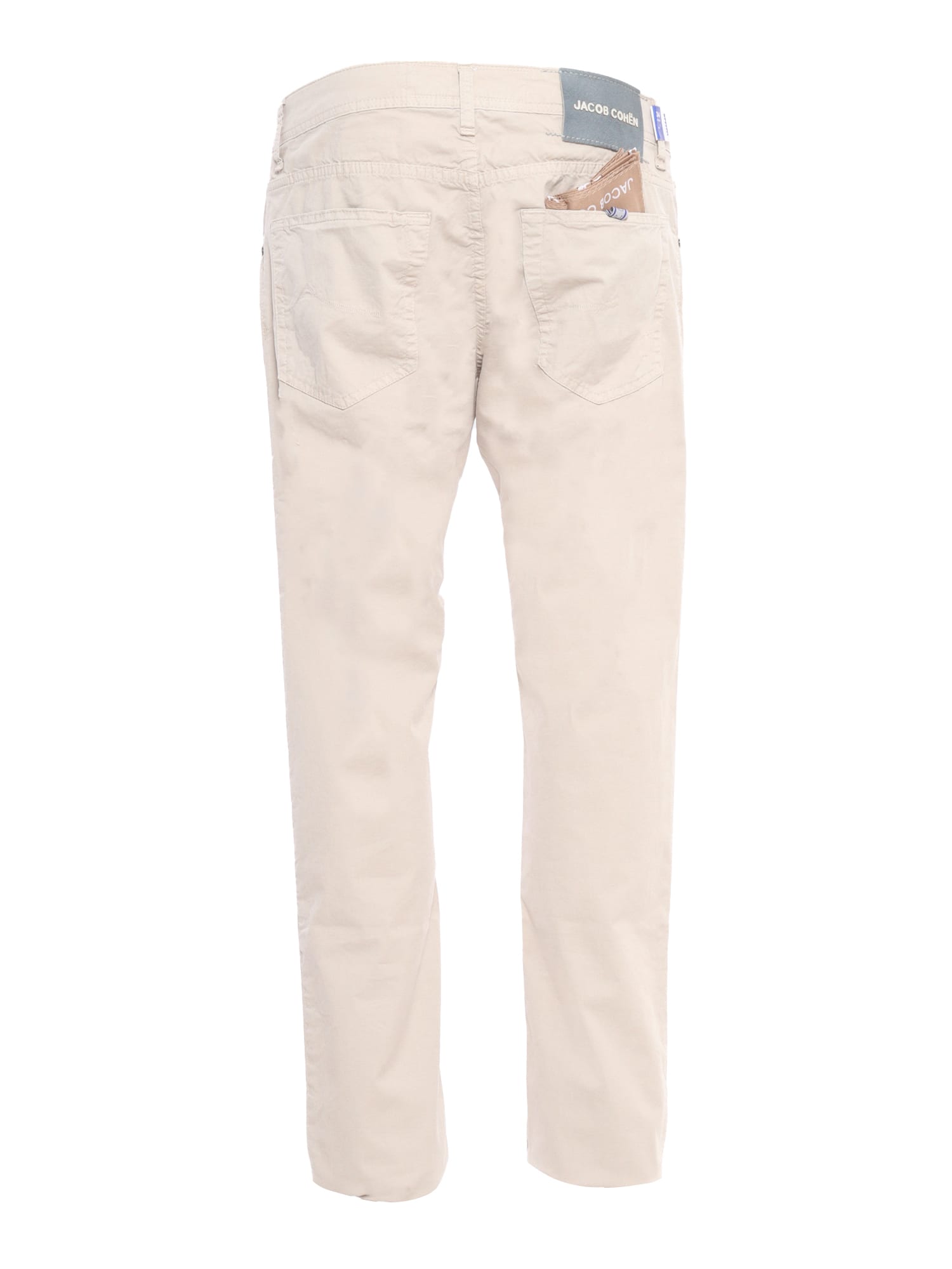 Shop Jacob Cohen Beige Trousers