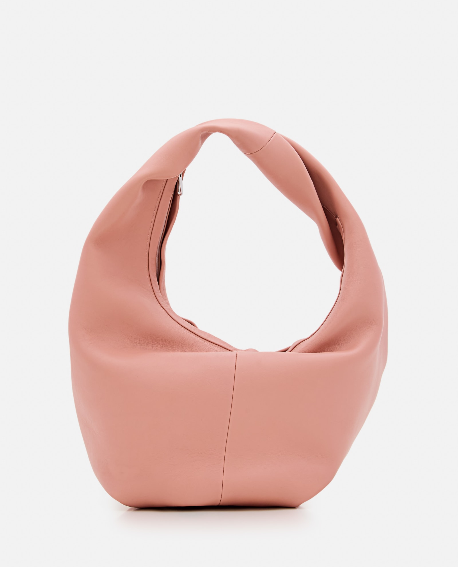 Shop Maeden Yela Leather Hobo Bag In Pink