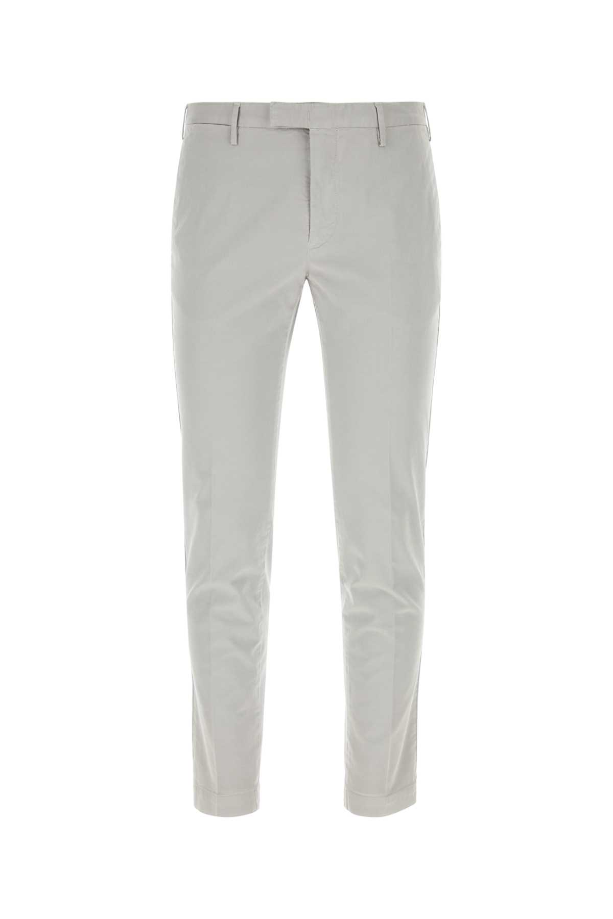 Light Grey Stretch Cotton Pant