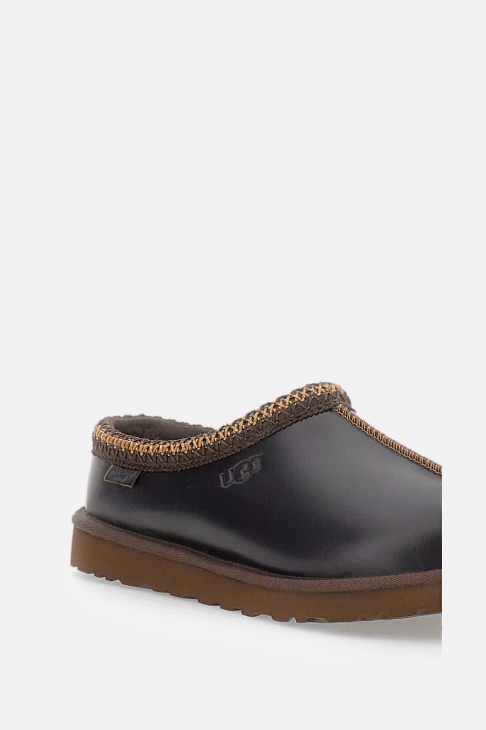Ugg Tasman Lthr Regen Leather Mule In Brown