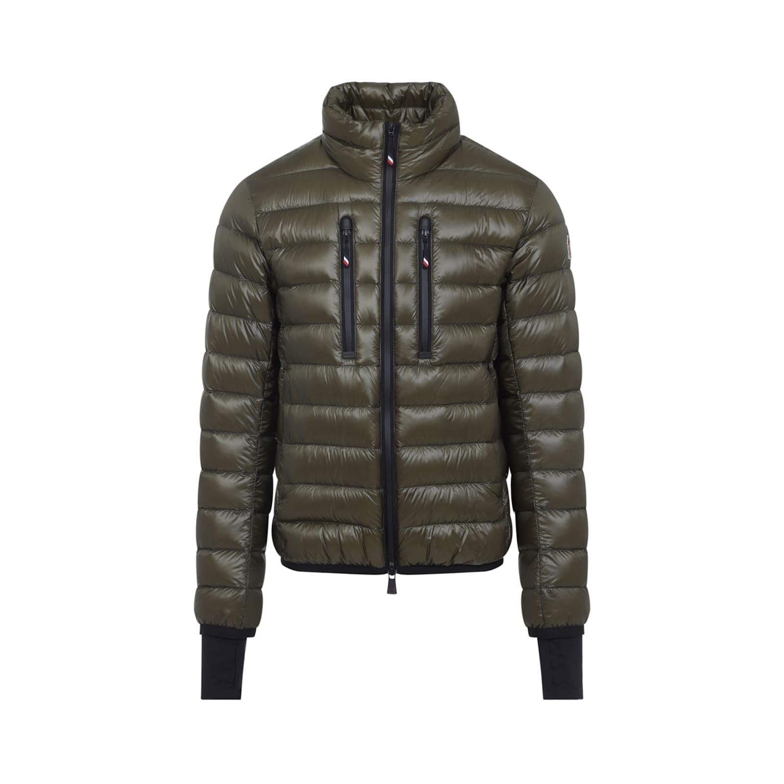 Moncler Hers Padded Jacket Zipped Pockets In Multi
