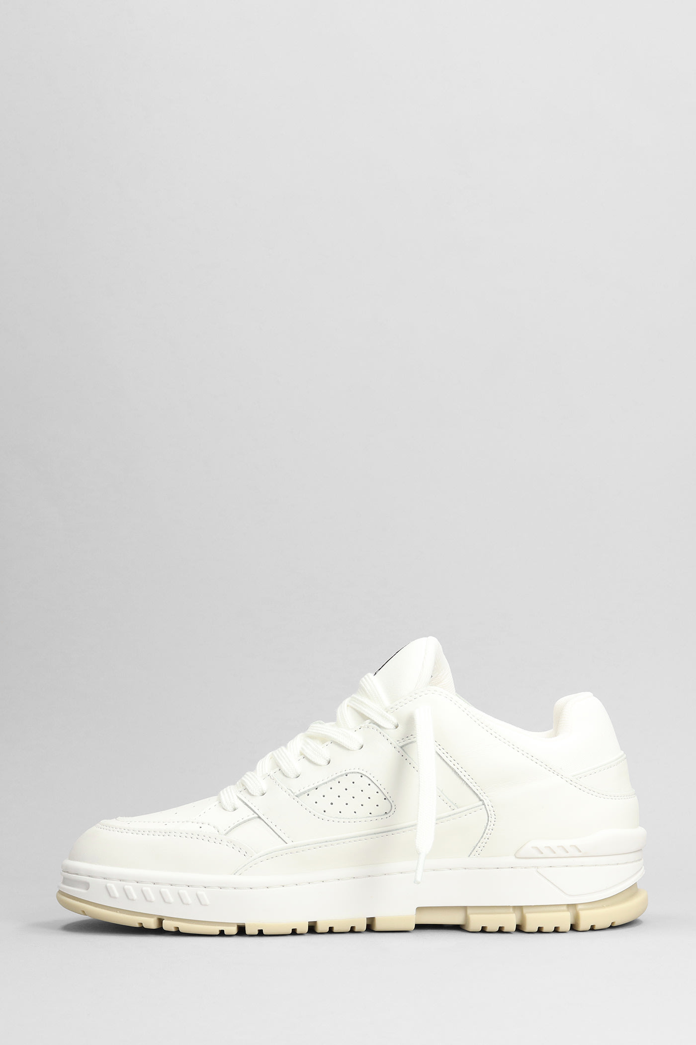 Shop Axel Arigato Area Lo Sneaker Sneakers In White Leather In Bianco