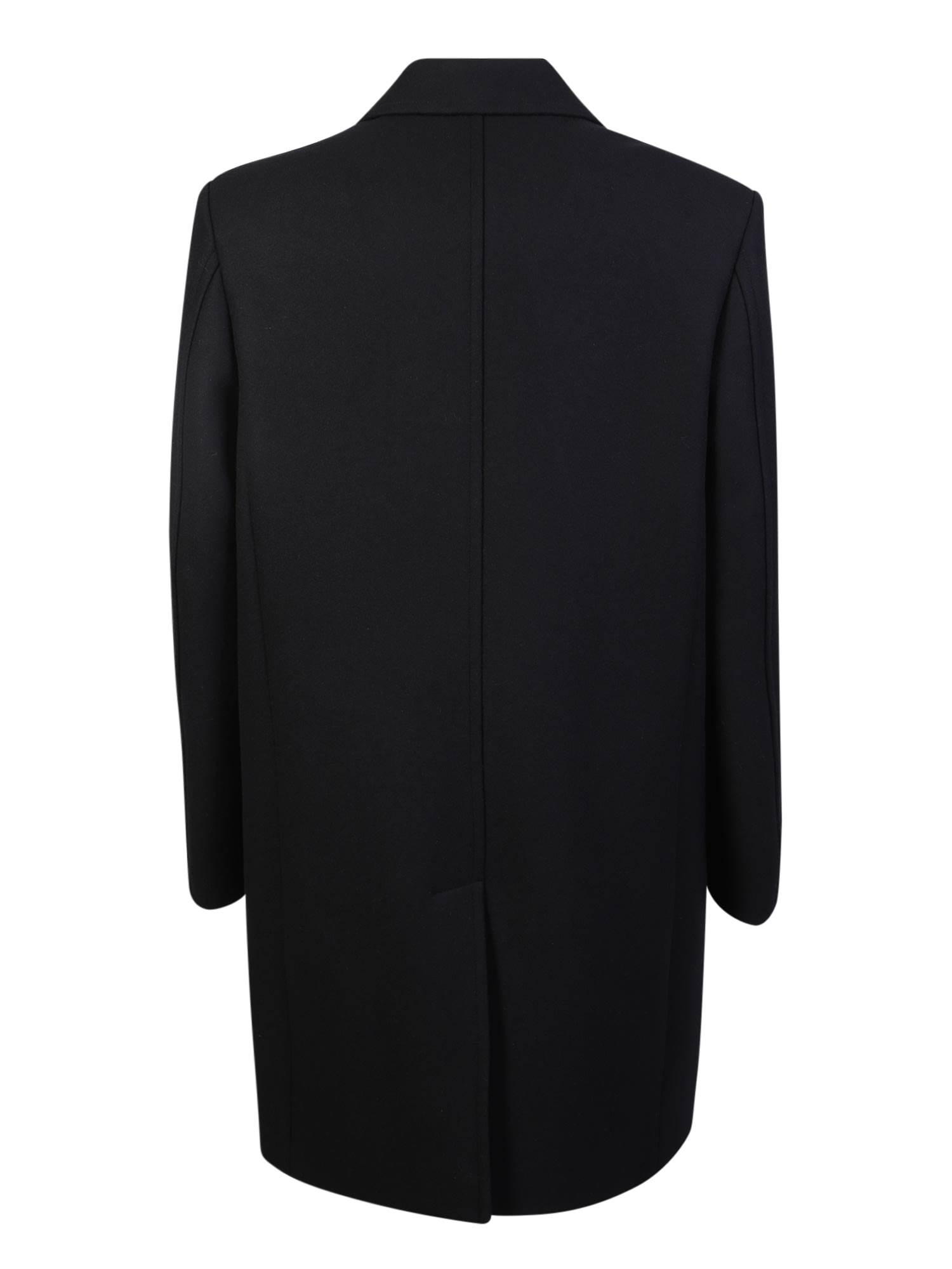 Shop Alyx 1017  9sm Black Wool Coat