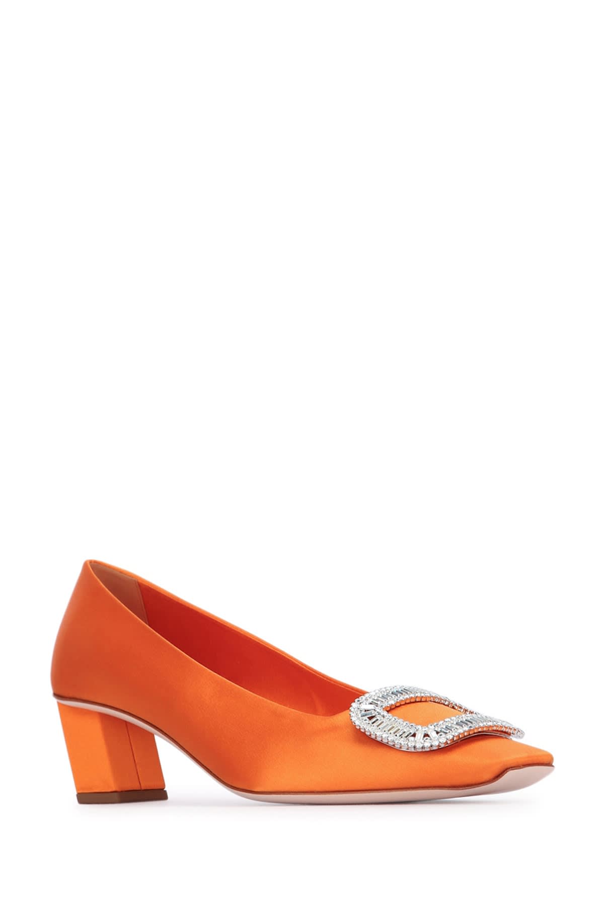 ROGER VIVIER BELLE VIVIER BUCKLE STRASS T45 