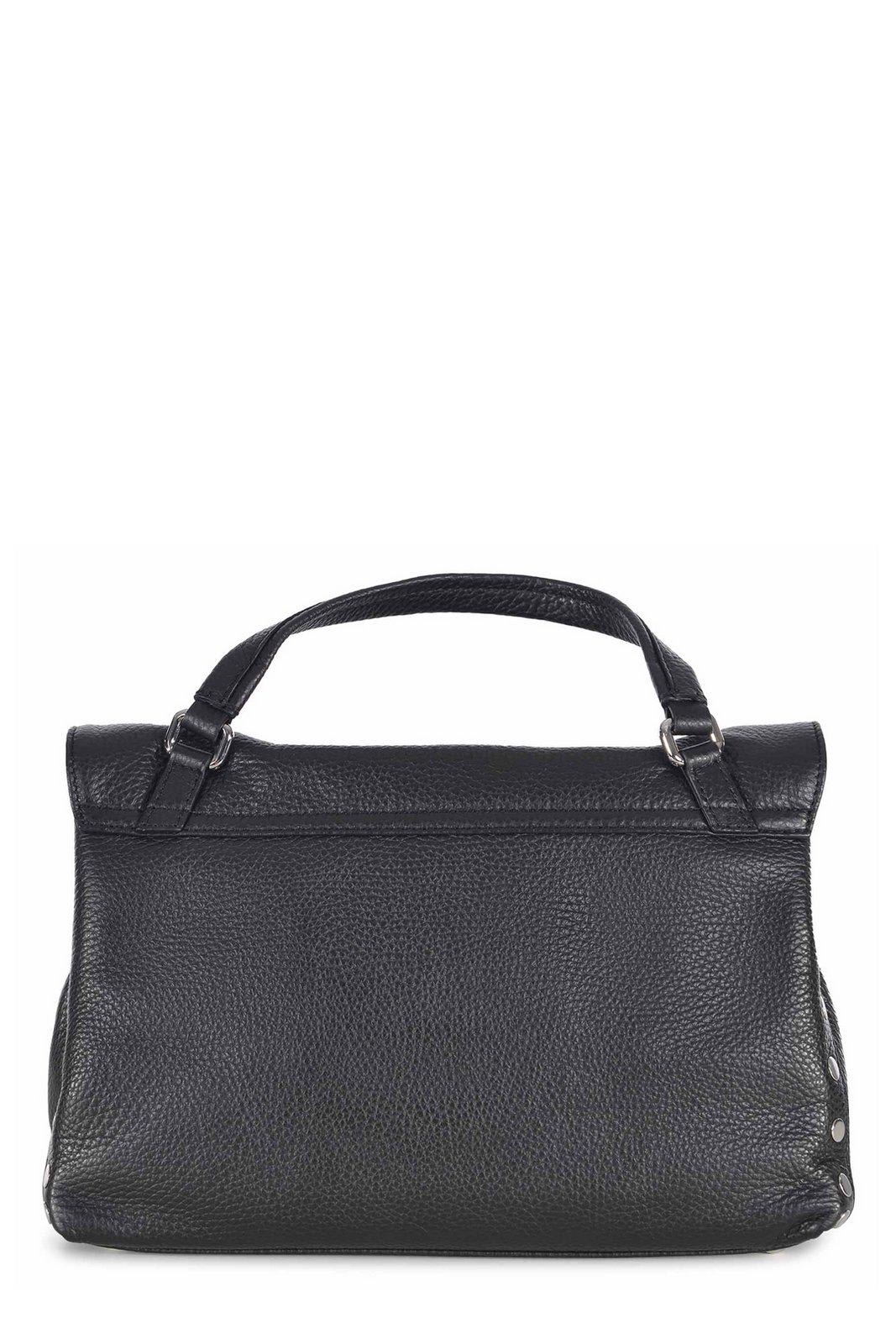 Zanellato Stud-embellished Tote Bag In Nero