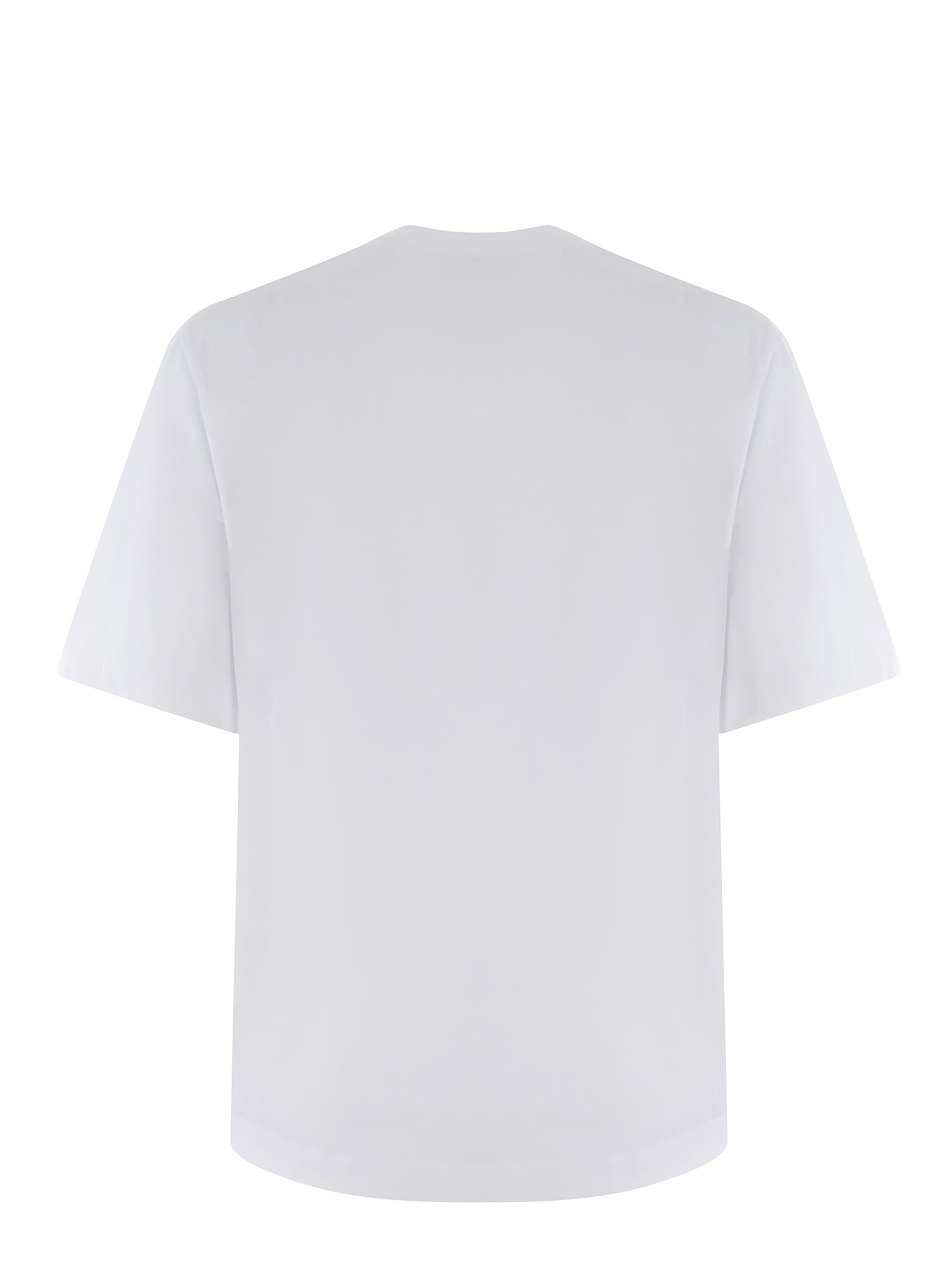 Shop Dsquared2 T-shirt  Icon Made Of Cotton In White