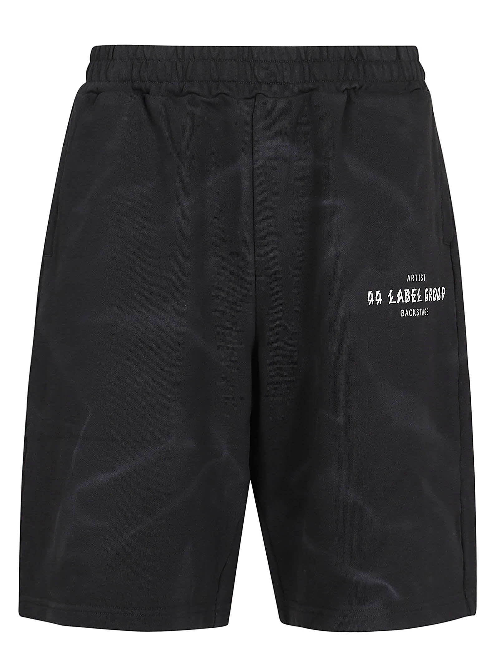 Shop 44 Label Group Smoke Short In Black Effetto Smoke