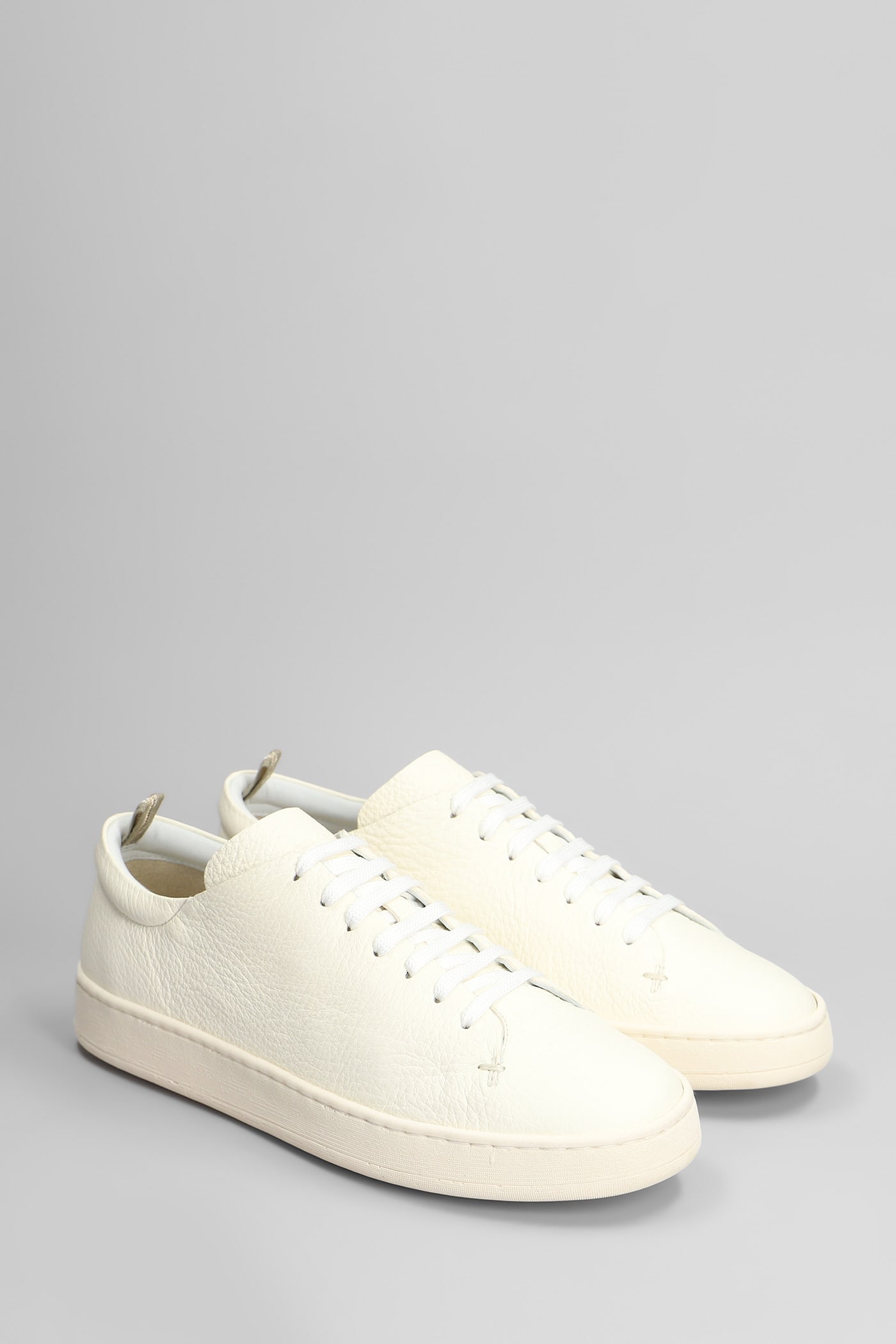 Officine Creative Once 002 Sneakers In White Leather