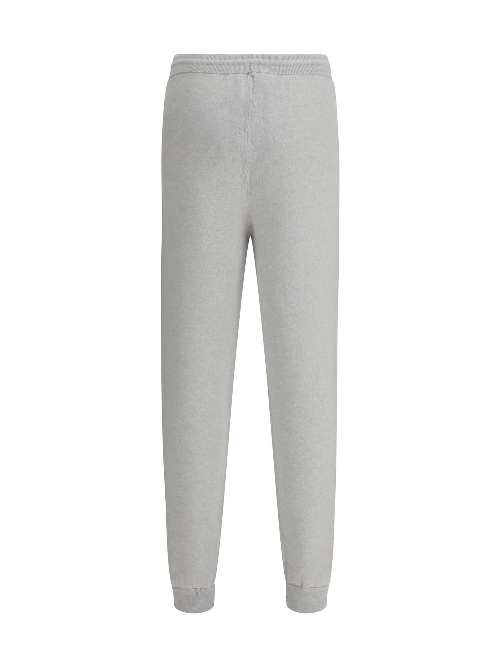 Kiton Cashmere Drawstring Track Pants In Green
