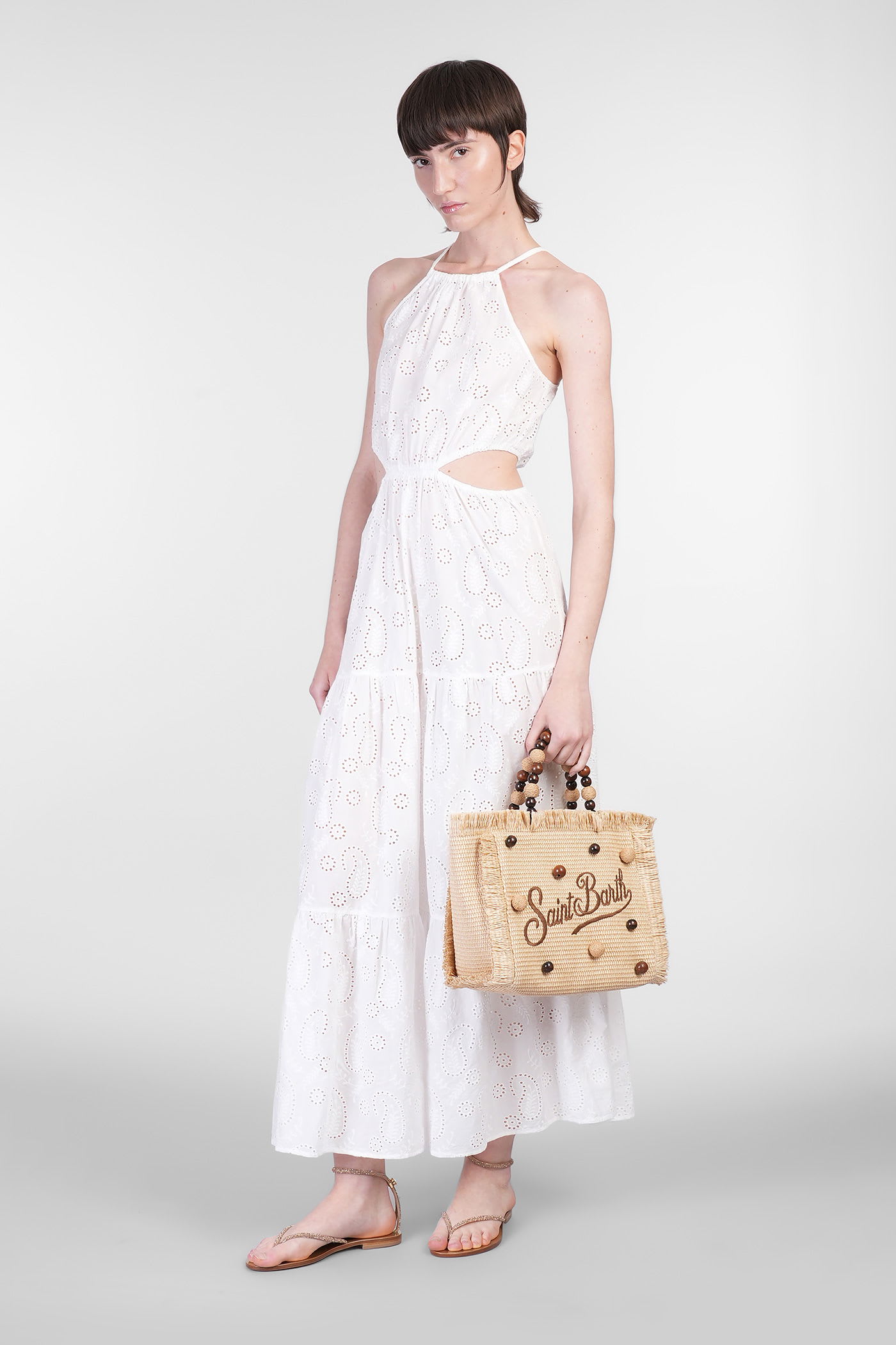 Mc2 Saint Barth Kabi In White Cotton In White