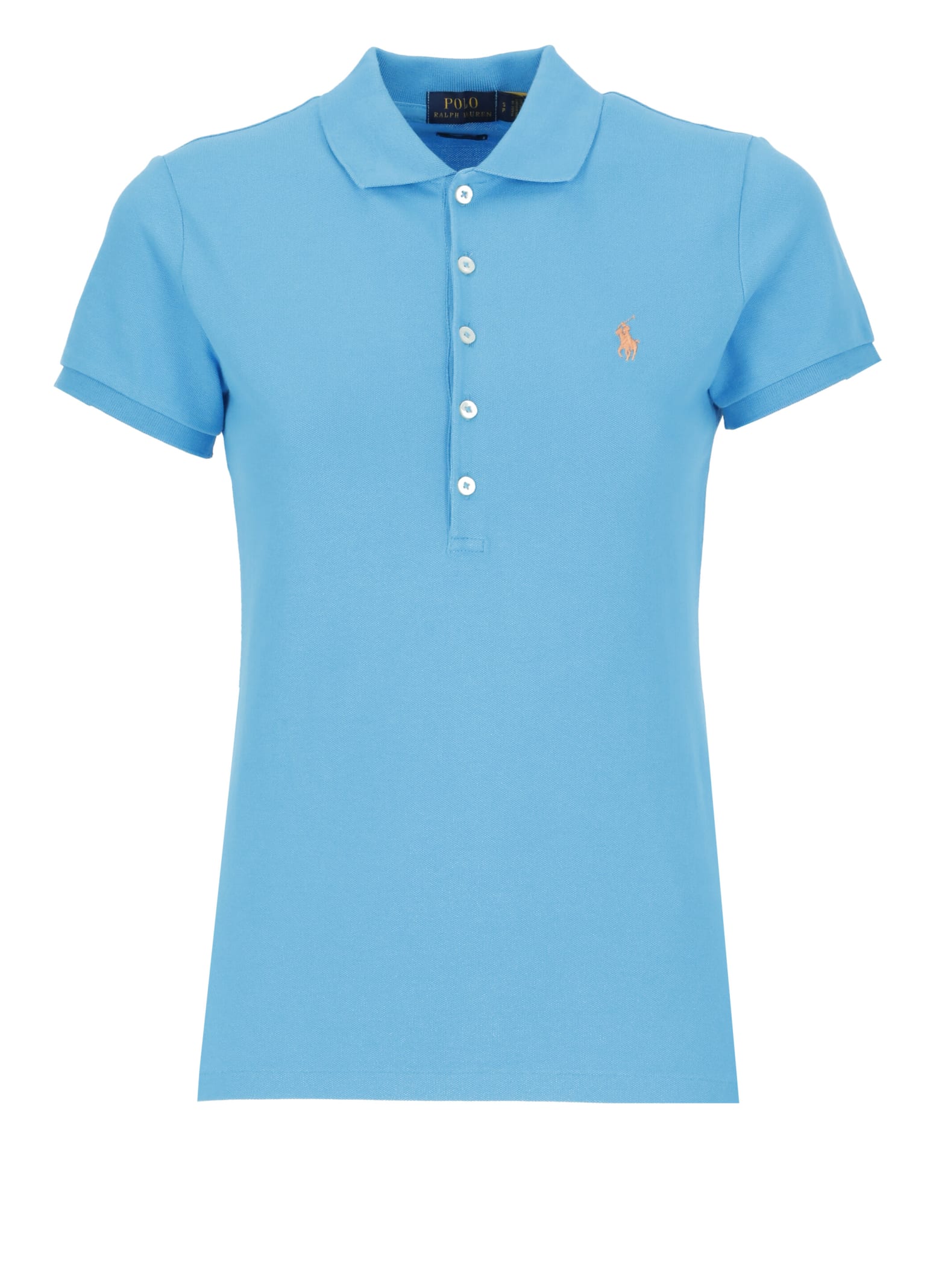 Ralph Lauren Polo With Pony Logo In Blue