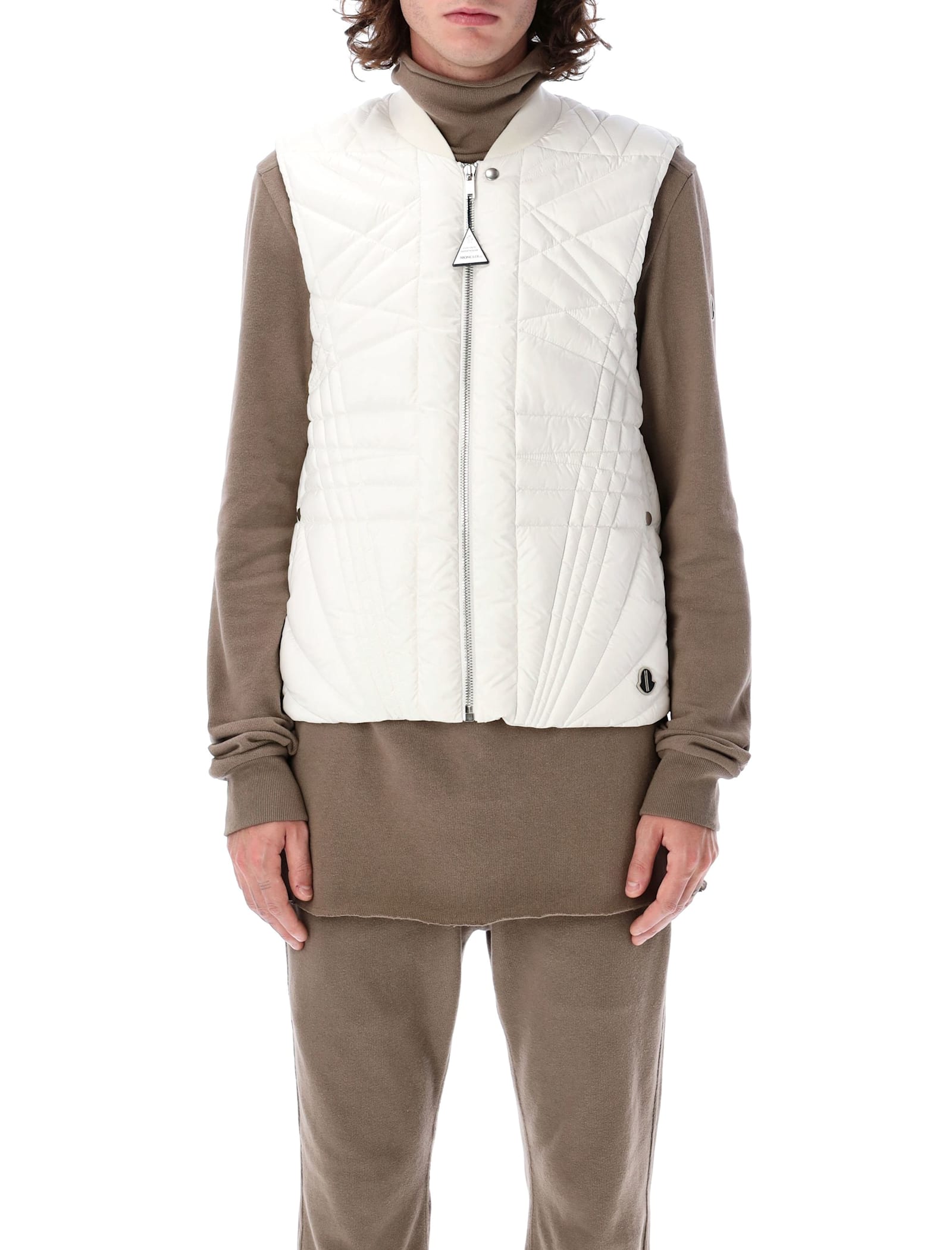 Moncler Genius Megapenta Flight Vest In White