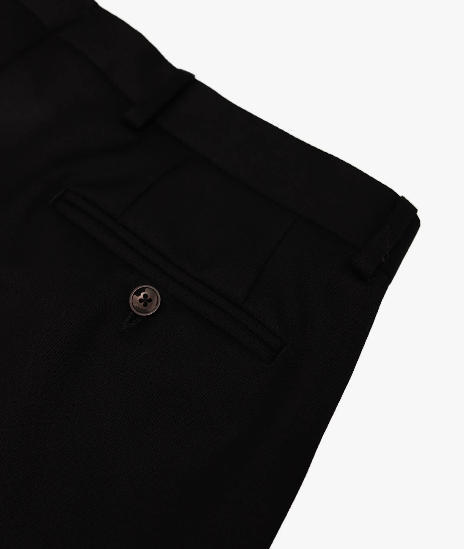Shop Larusmiani Wool Trousers Milan Pants In Black