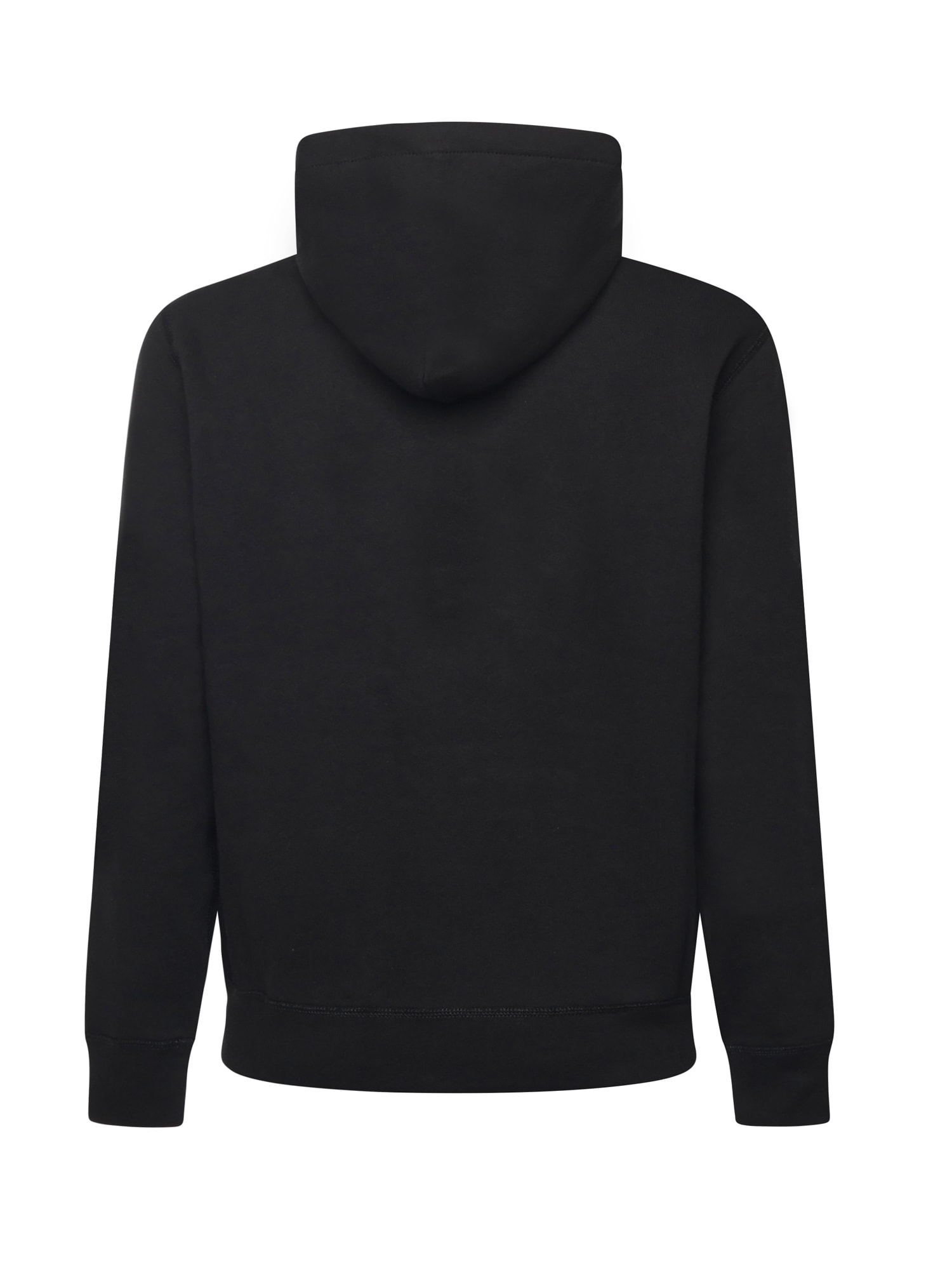 Ralph Lauren Cotton Sweatshirt In Black