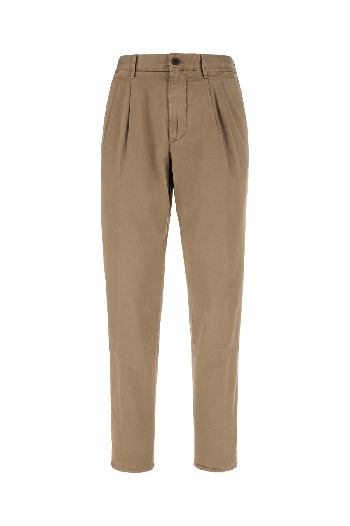 Cappuccino Stretch Cotton Pants