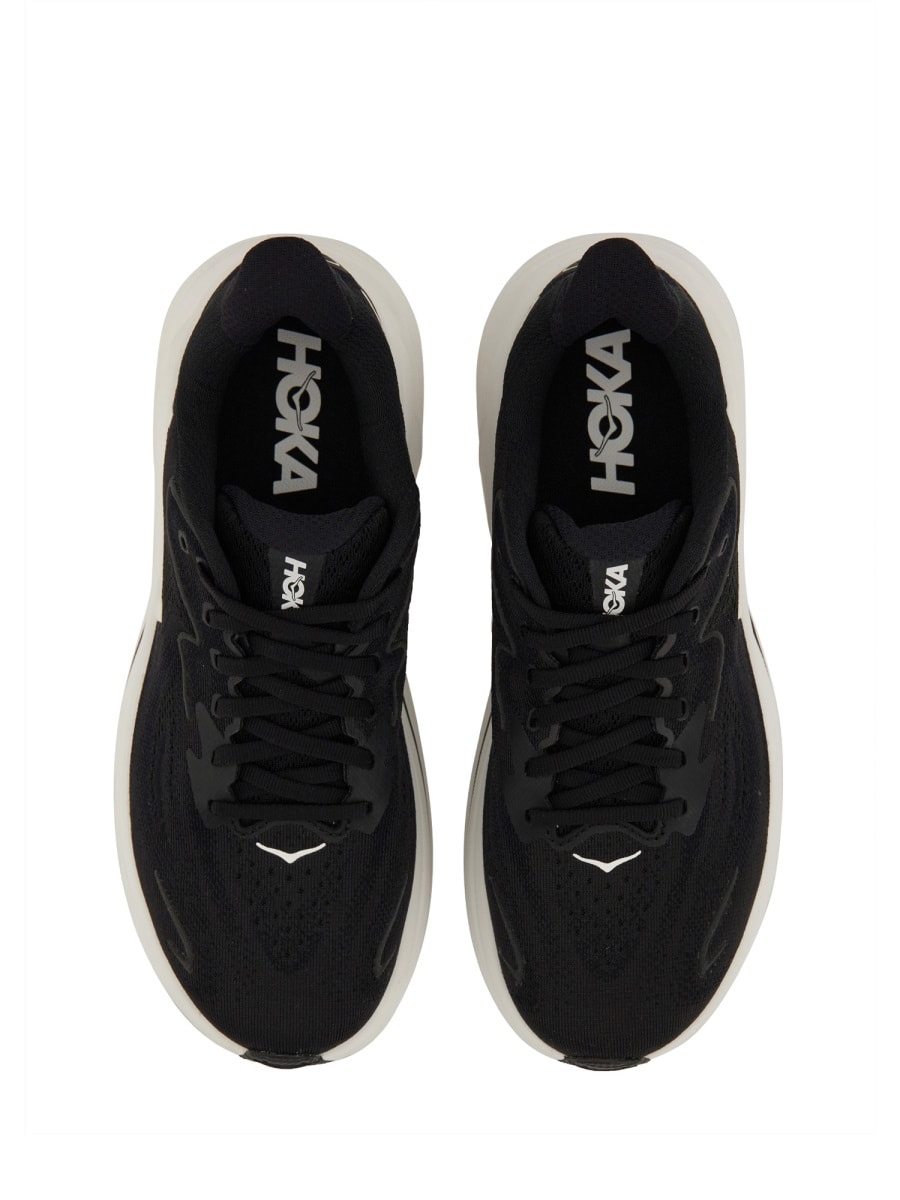 Hoka One One Textile Black Sneakers