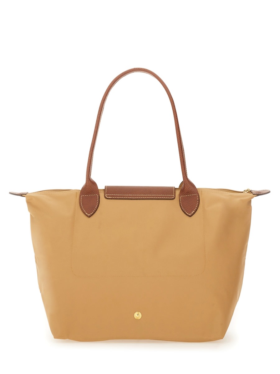 Longchamp 'l Le Pliage Original' Shoulder Bag In Brown