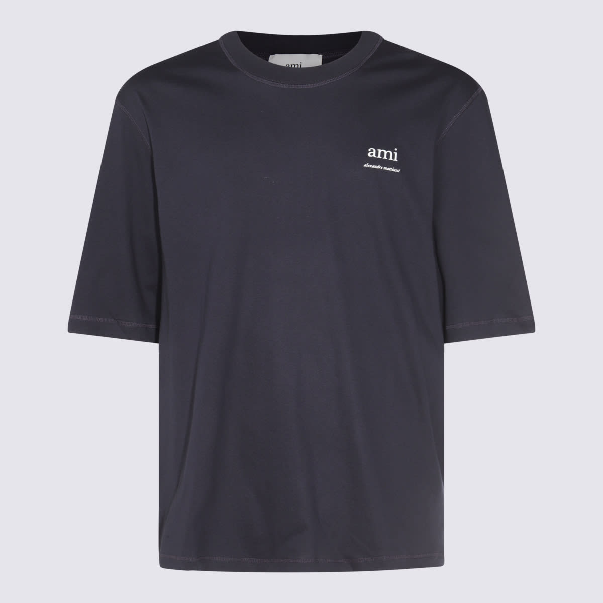 Blue Cotton T-shirt