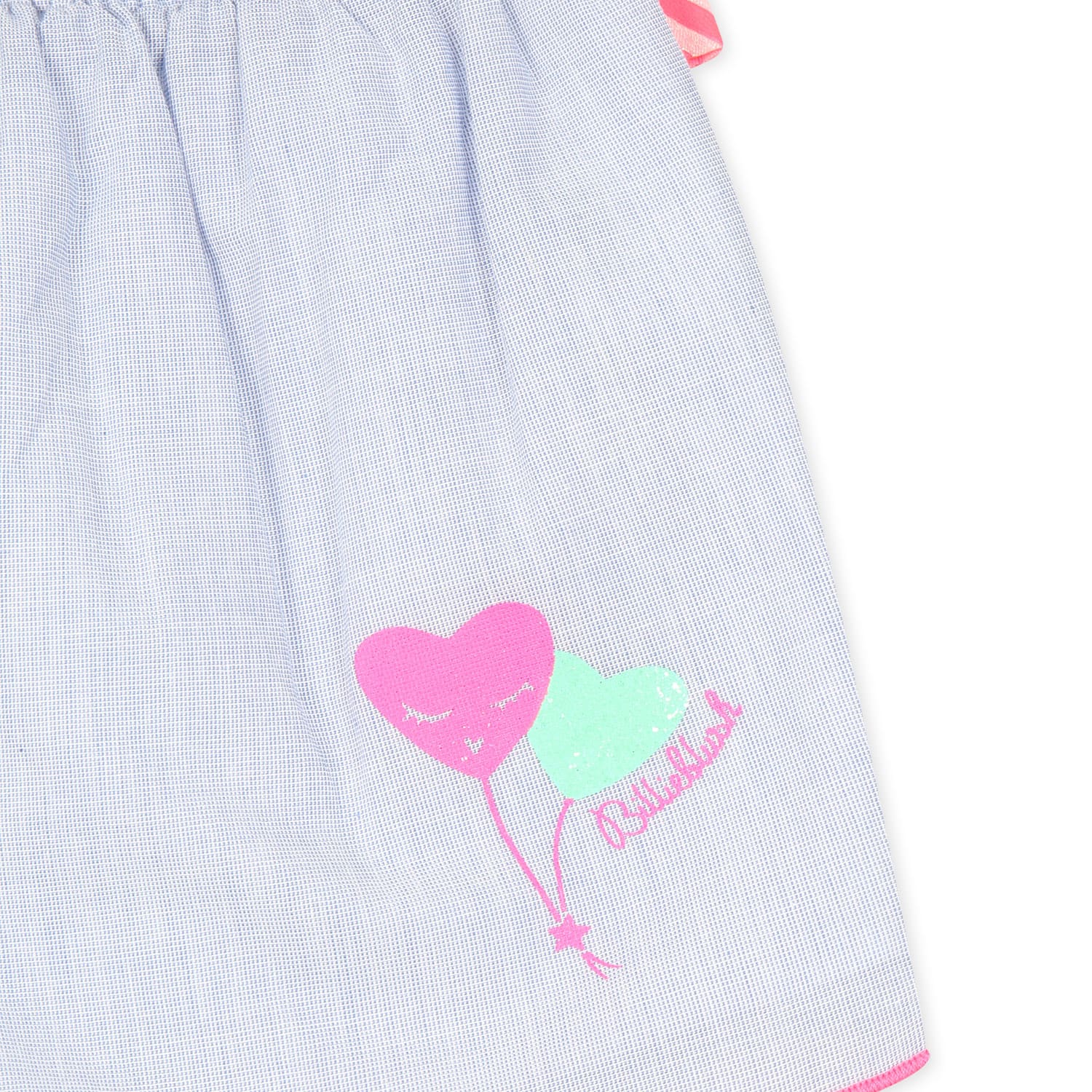 Billieblush Graphic-print Shorts In Light Blue