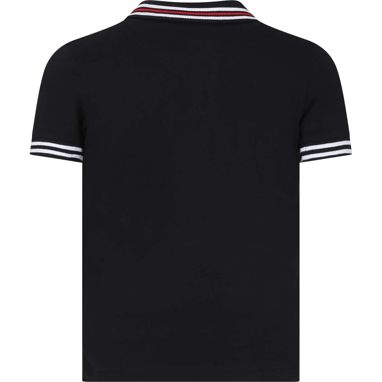 Shop Hugo Boss Black Polo Shirt For Boy With Logo
