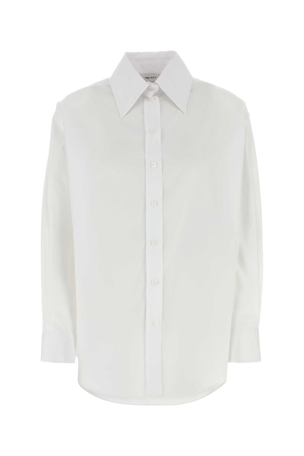 White Poplin Shirt