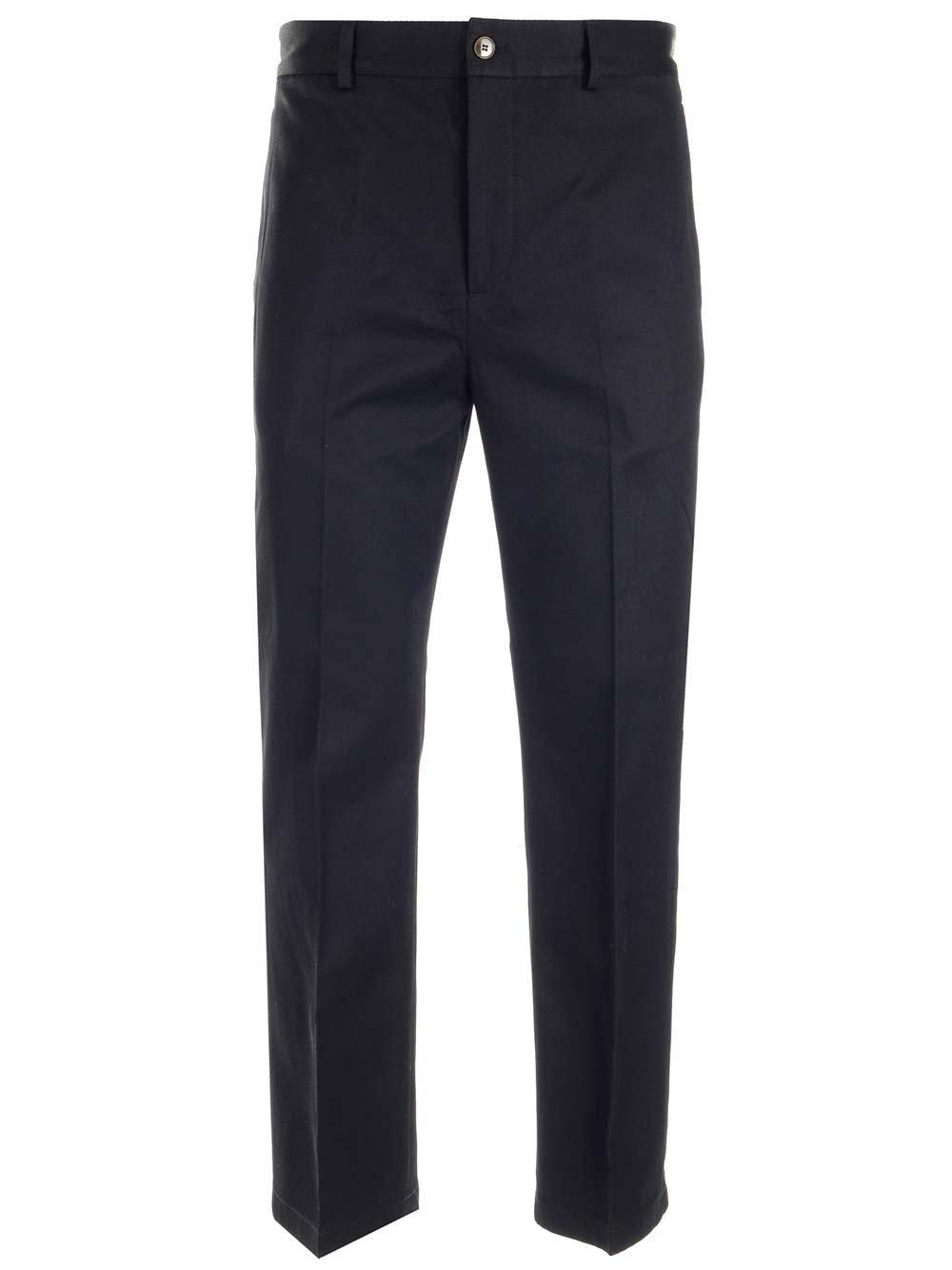 Acne Studios Straight-leg Trousers In Black