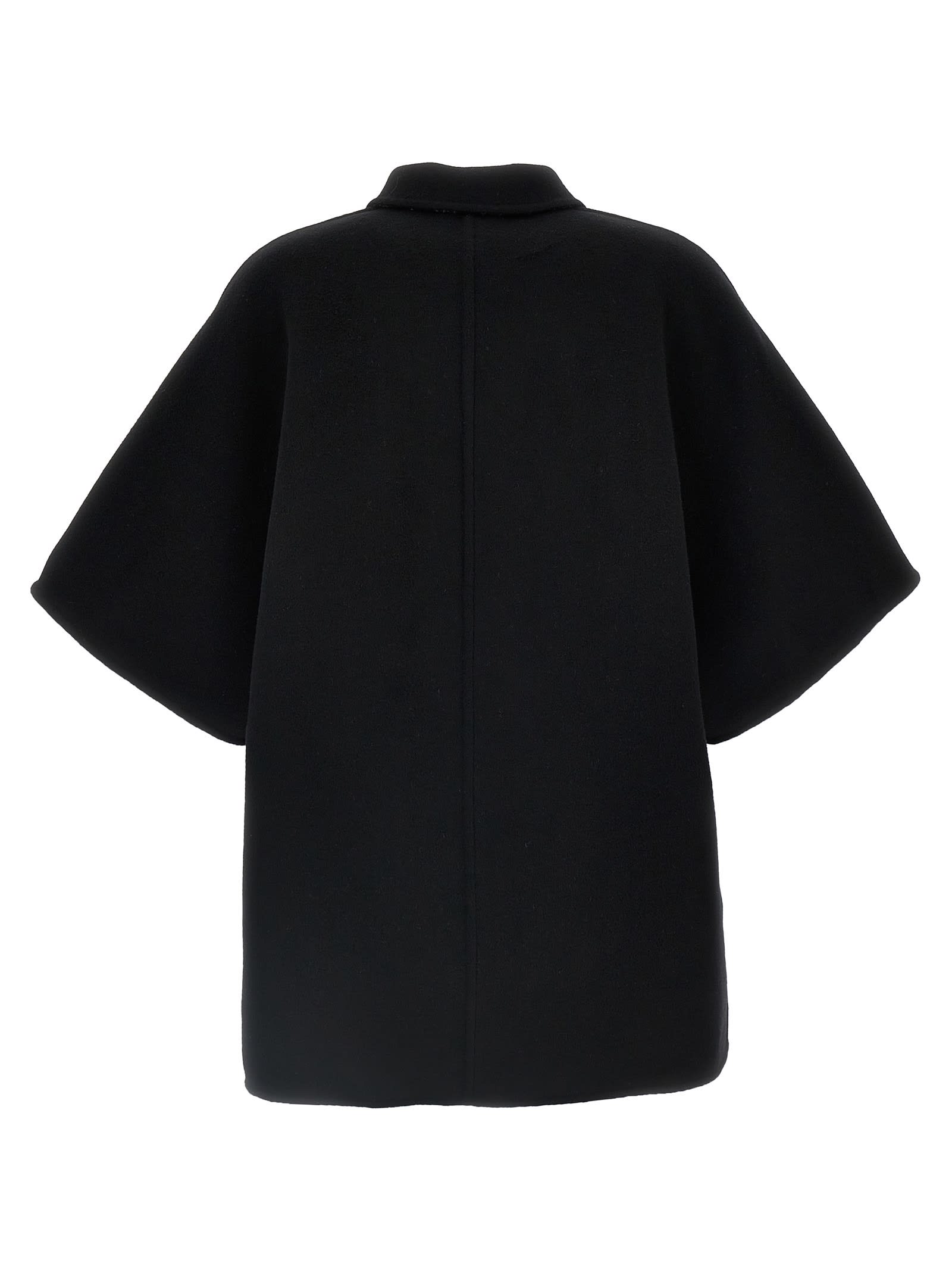 Gucci Reversible Coat In Blackgrey