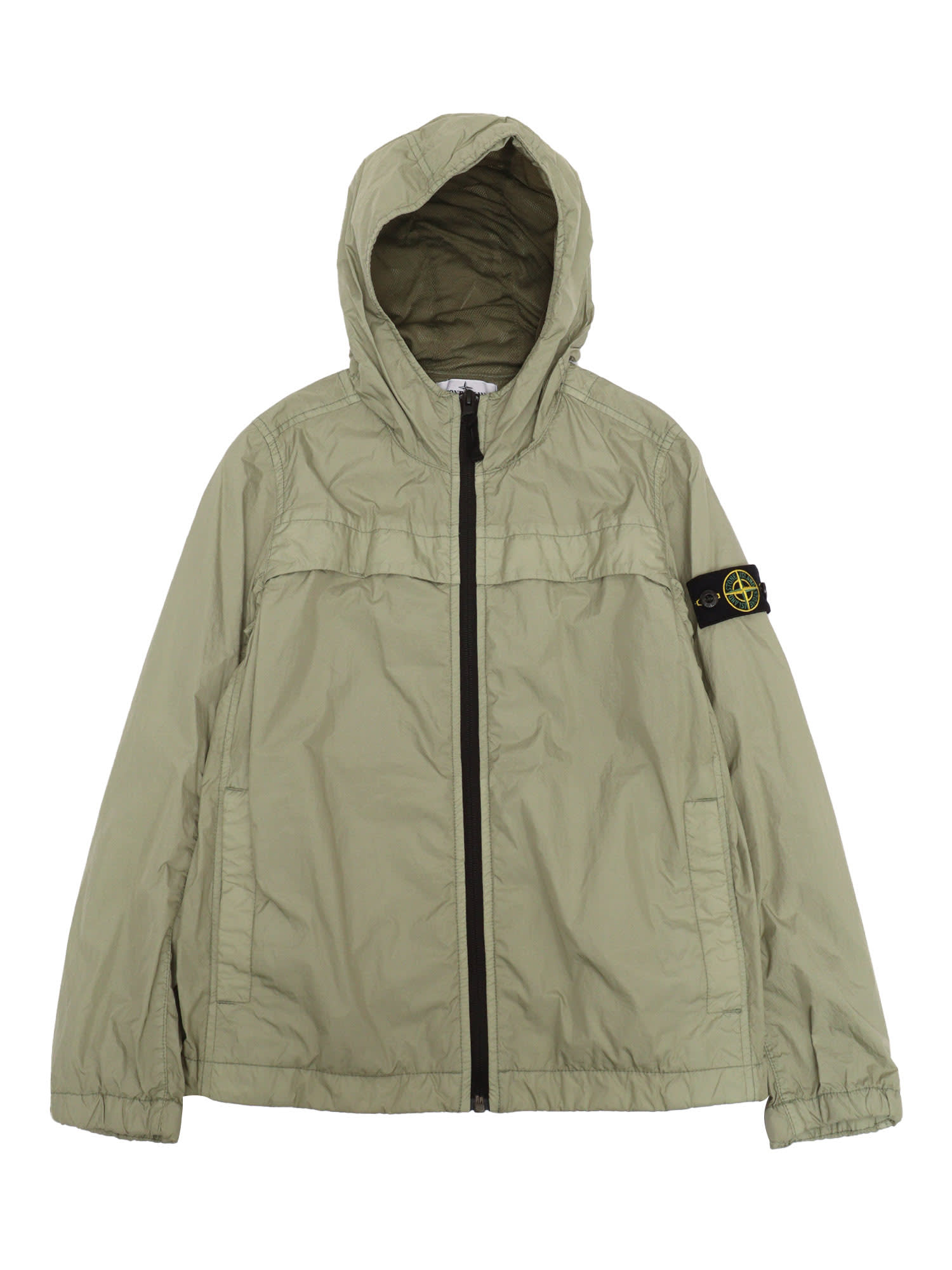 Stone Island Jacket In Brown