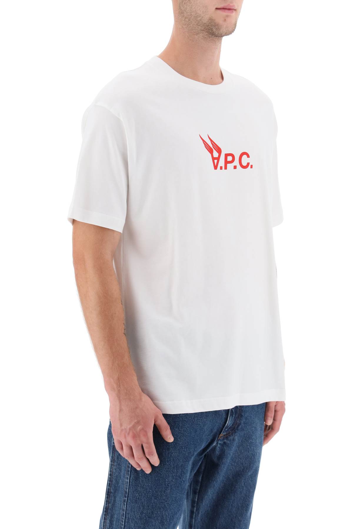 Shop Apc Hermance T-shirt In Bianco