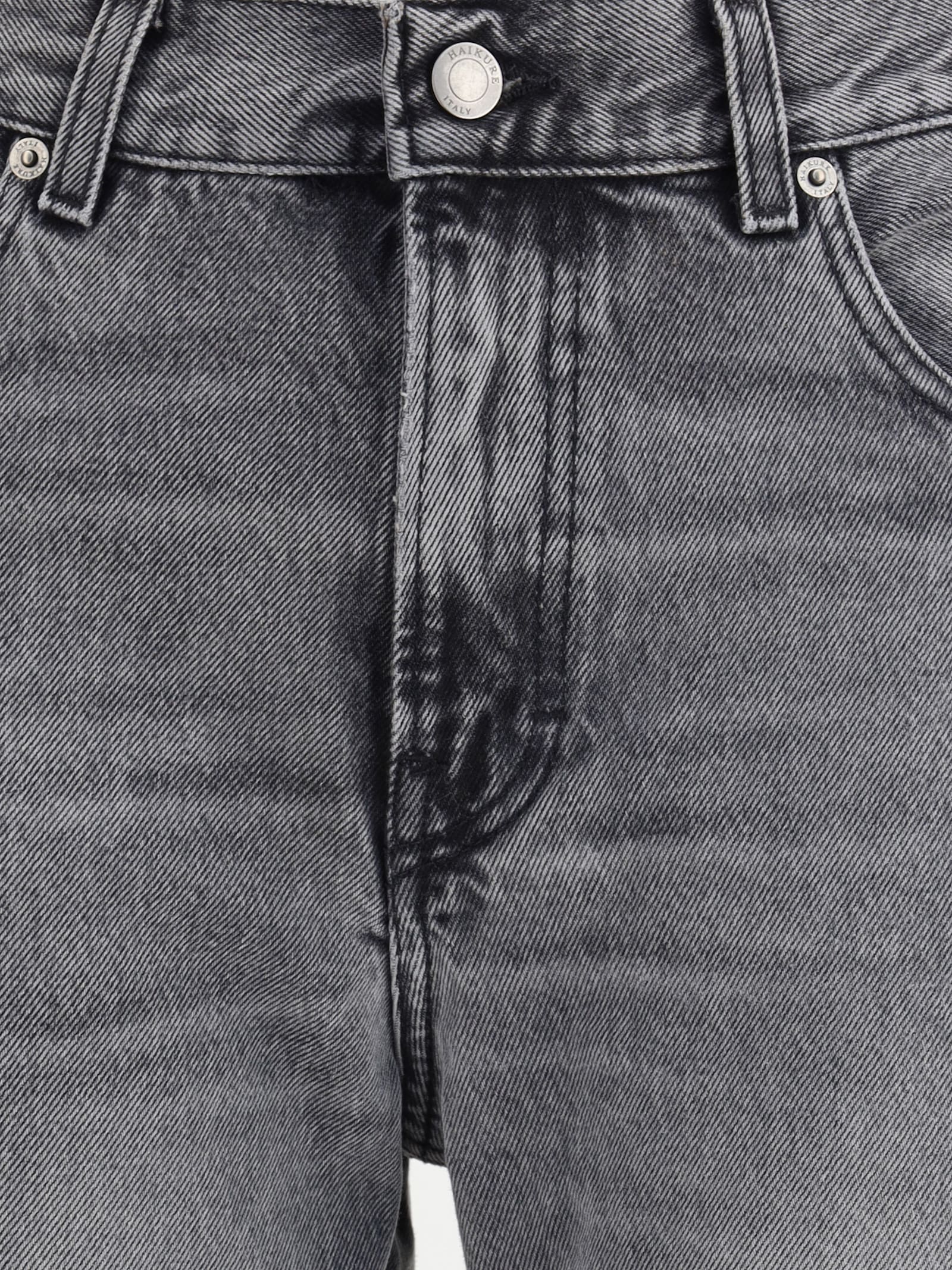 Haikure Korea Jeans In Gray