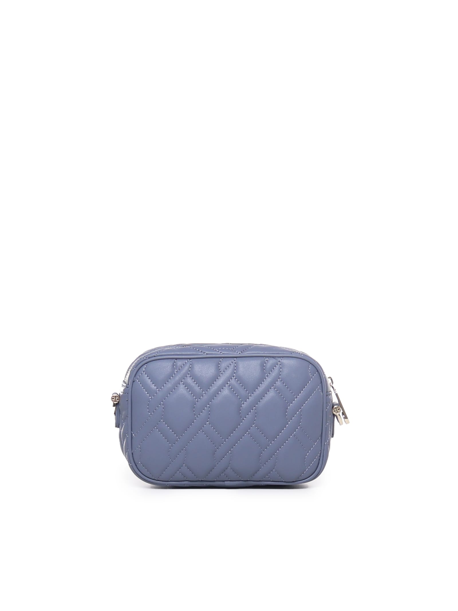 V73 Margaret Shoulder Bag In Eco-leather In Denim