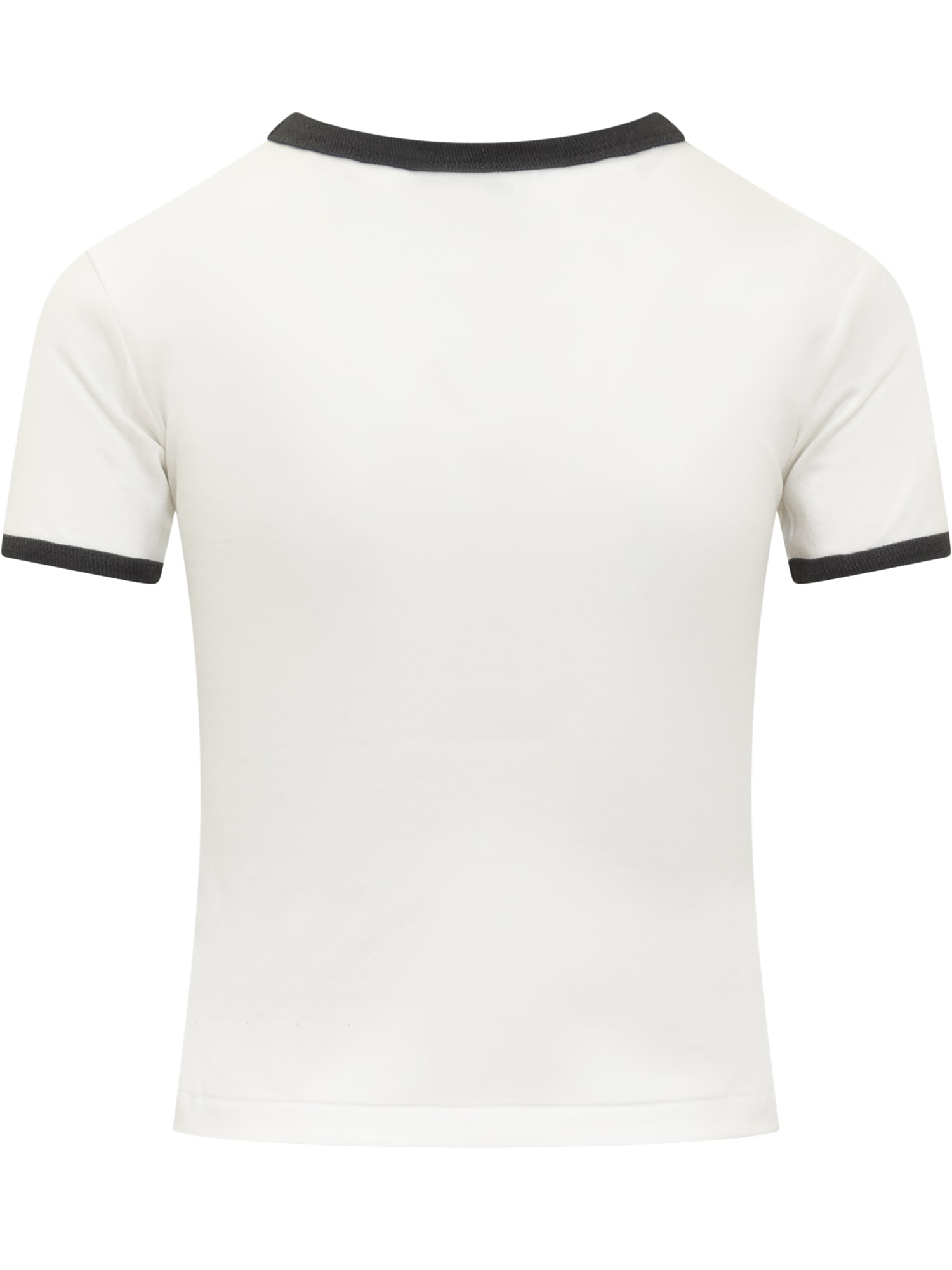 Shop Ambush Graphic T-shirt In White Black