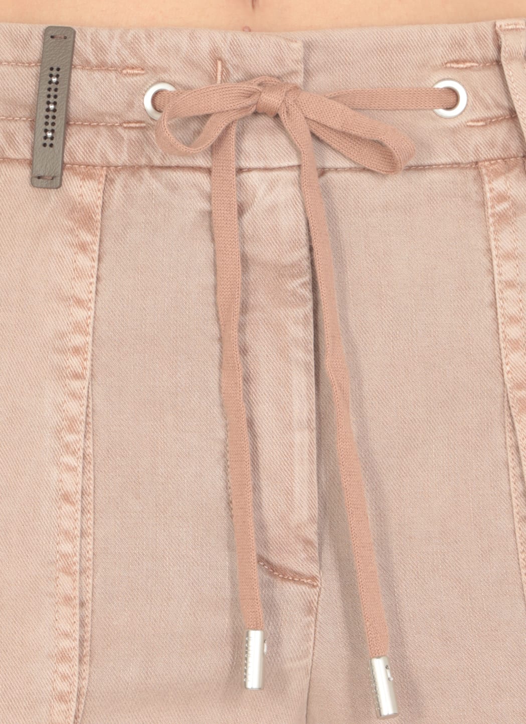 Shop Peserico Cotton Jeans In Beige
