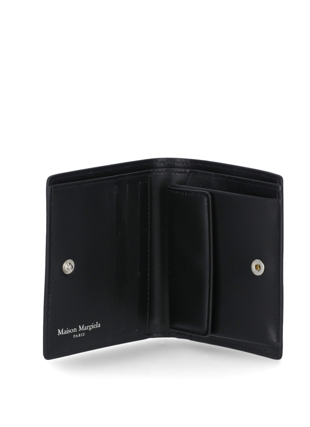 Maison Margiela Bi-fold Wallet In Black