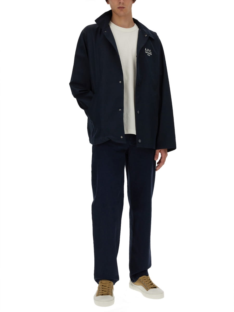 Apc Regis Jacket In Black