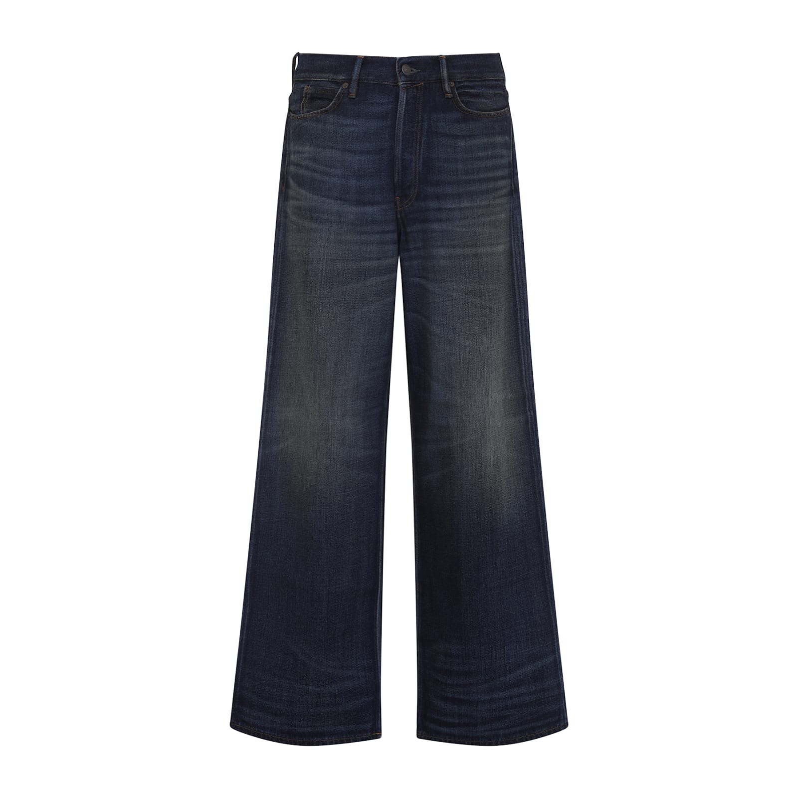 Acne Studios Yoyogi Washed-out Jeans In Blue