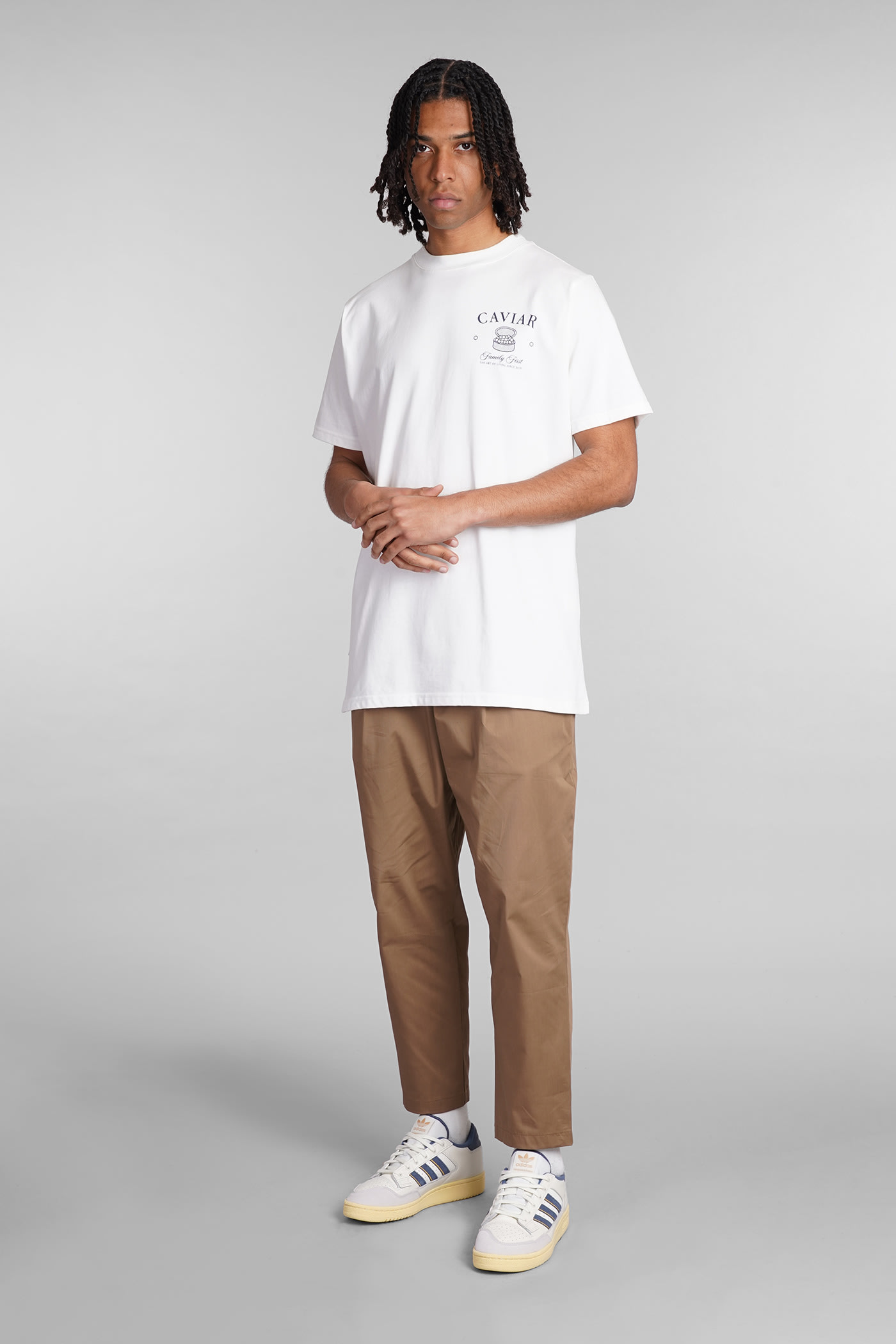 Shop Family First Milano T-shirt In White Cotton