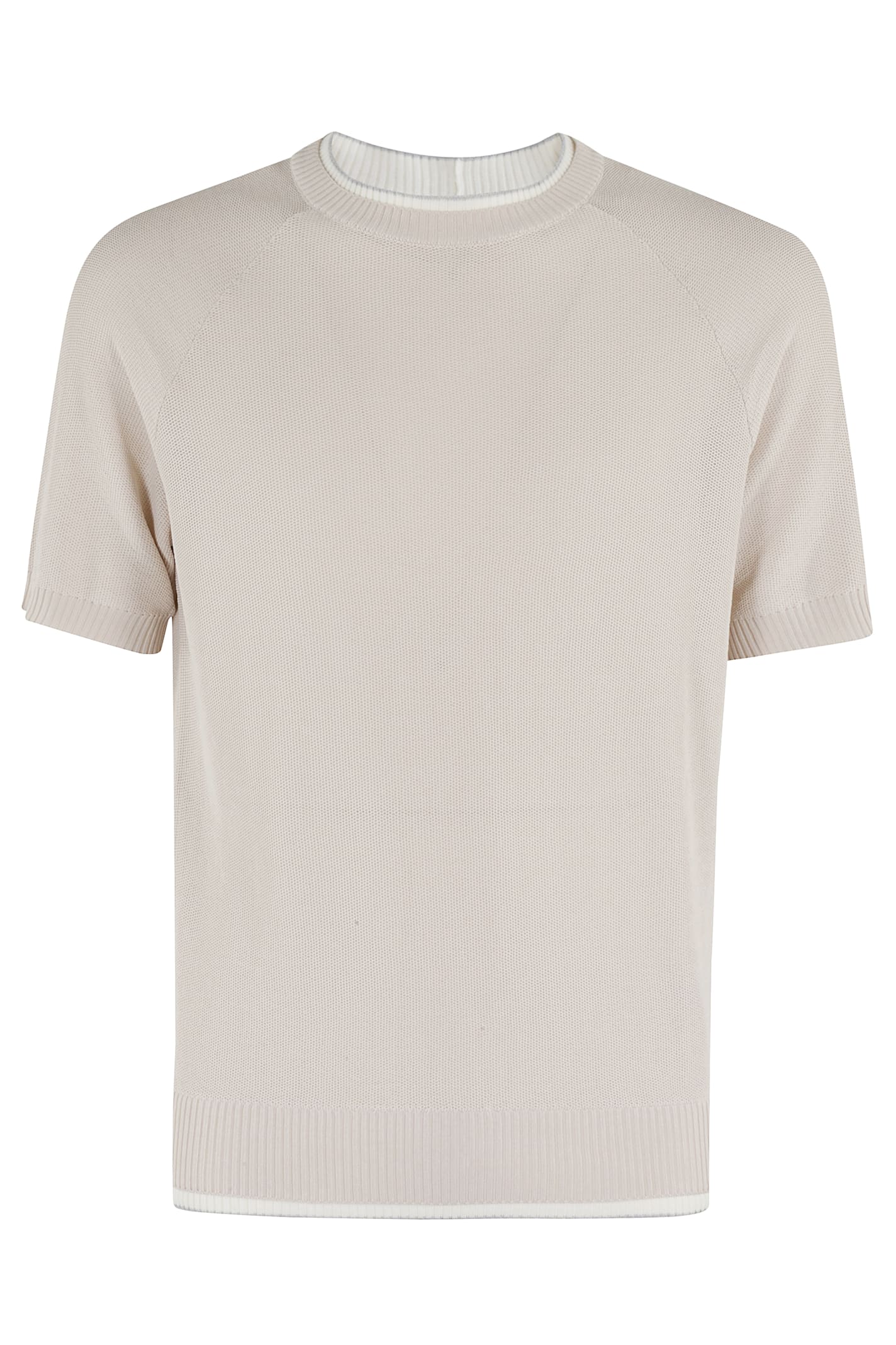 Eleventy Premium Short-sleeve Knit Jersey