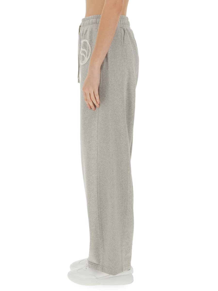 Shop Stella Mccartney Jogging Pants In Grey