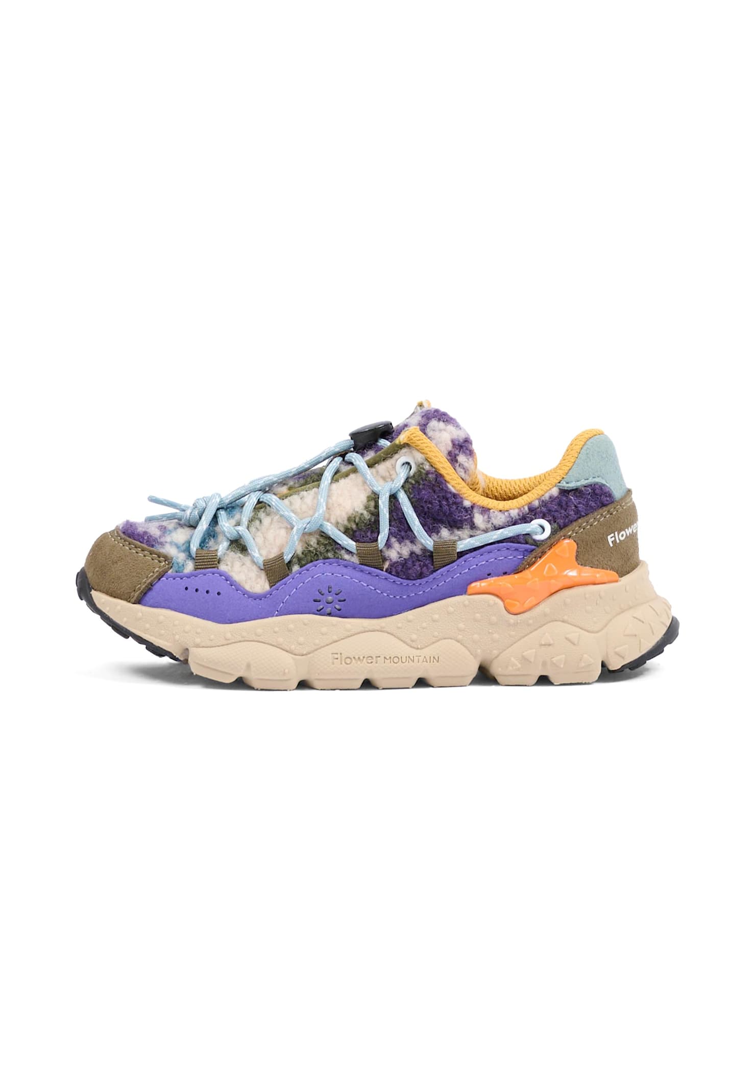 Flower Mountain Multicolor Sneakers For Kids In Multi