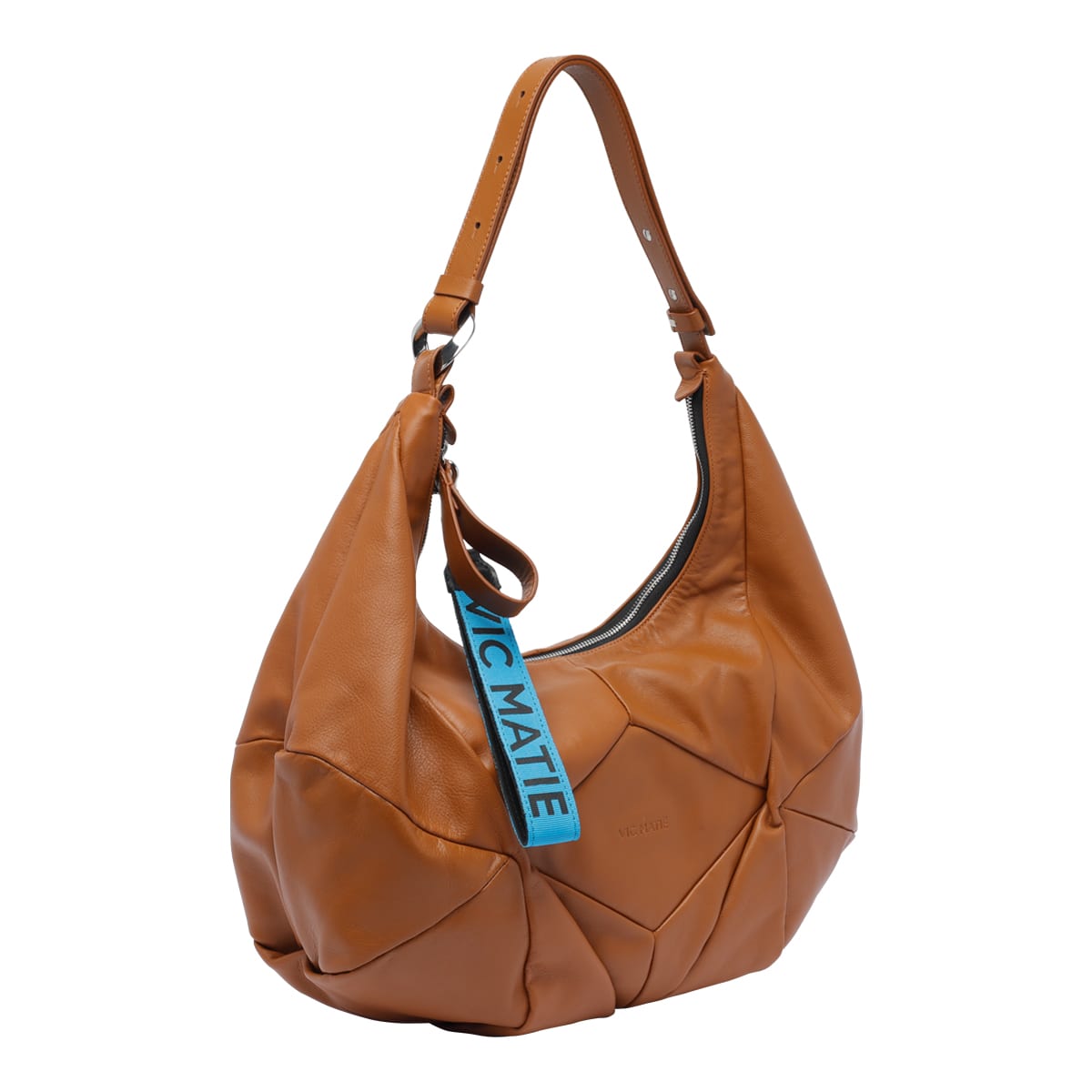 VIC MATIE LEATHER SHOULDER BAG