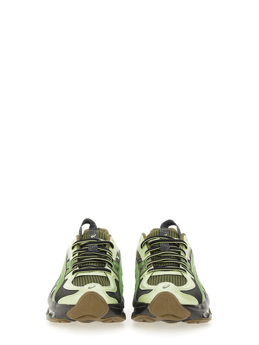 Shop Asics Sneaker Us5-s Gel-quantum Kinetic In Green