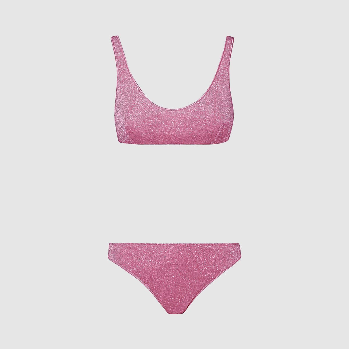 Pink Lumiere Sporty Bikini Set