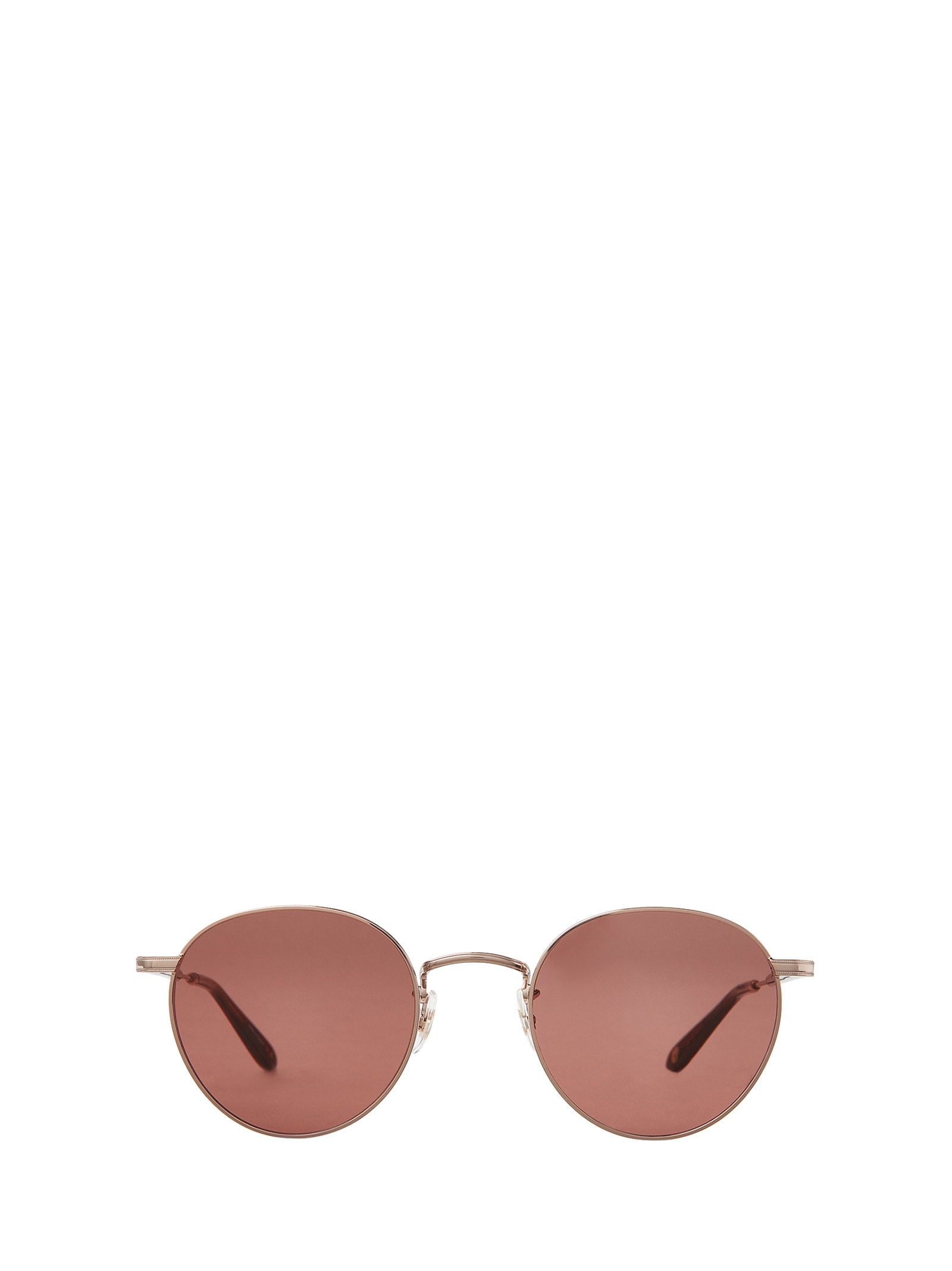 Shop Garrett Leight Wilson M Sun Copper-spotted Brown Shell Sunglasses