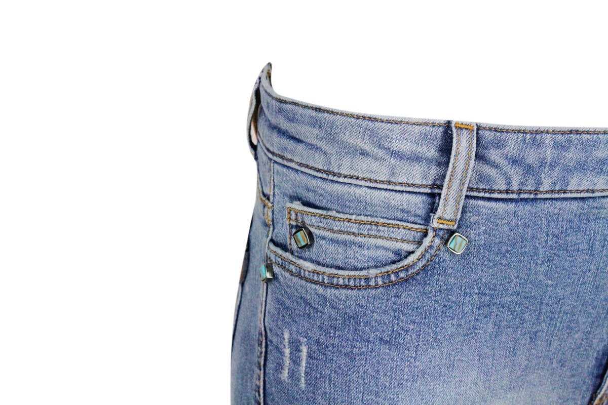Shop Ermanno Scervino 5-pocket Denim Jeans