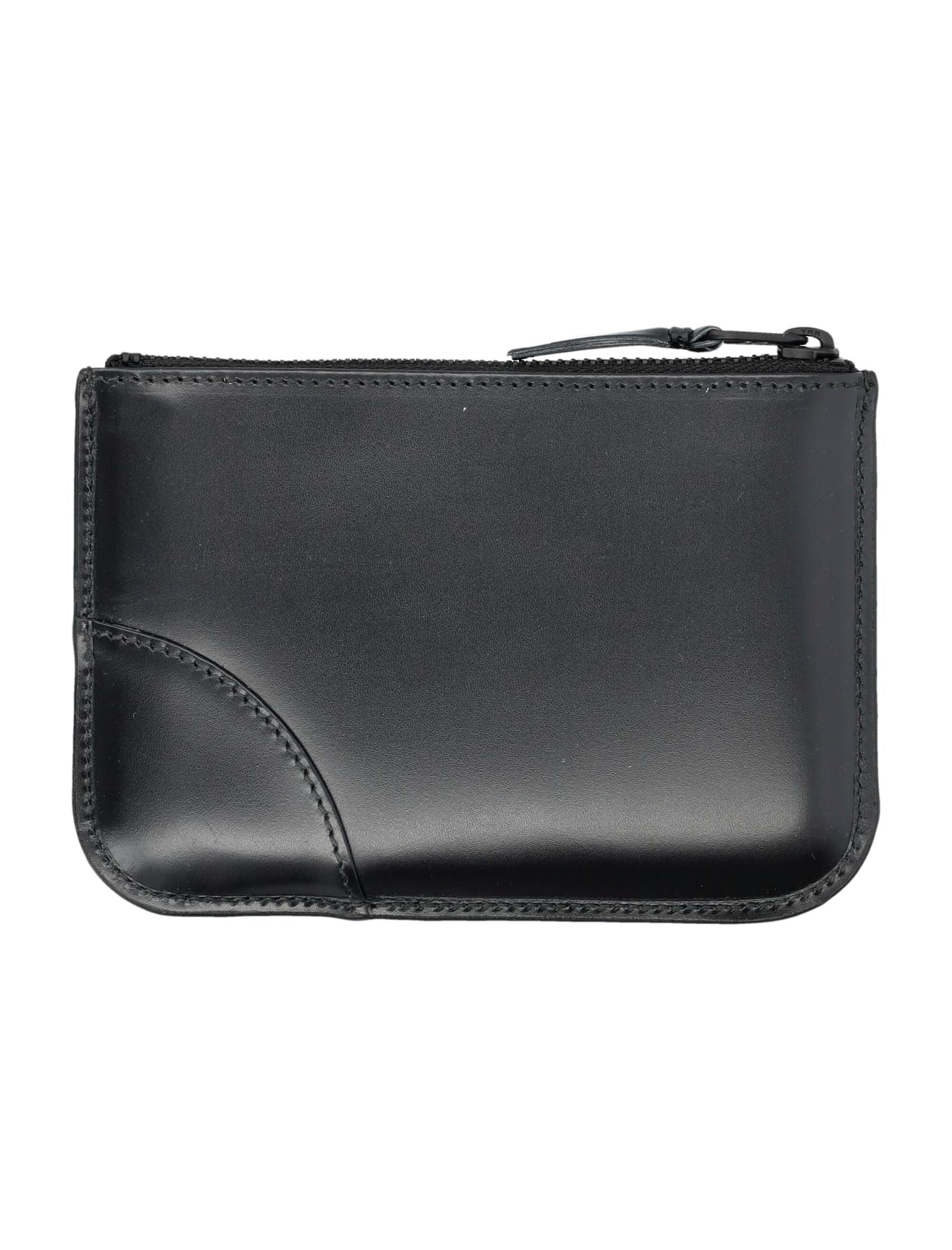 Comme Des Garçons Xsmall Classic Leather Pouch In Black