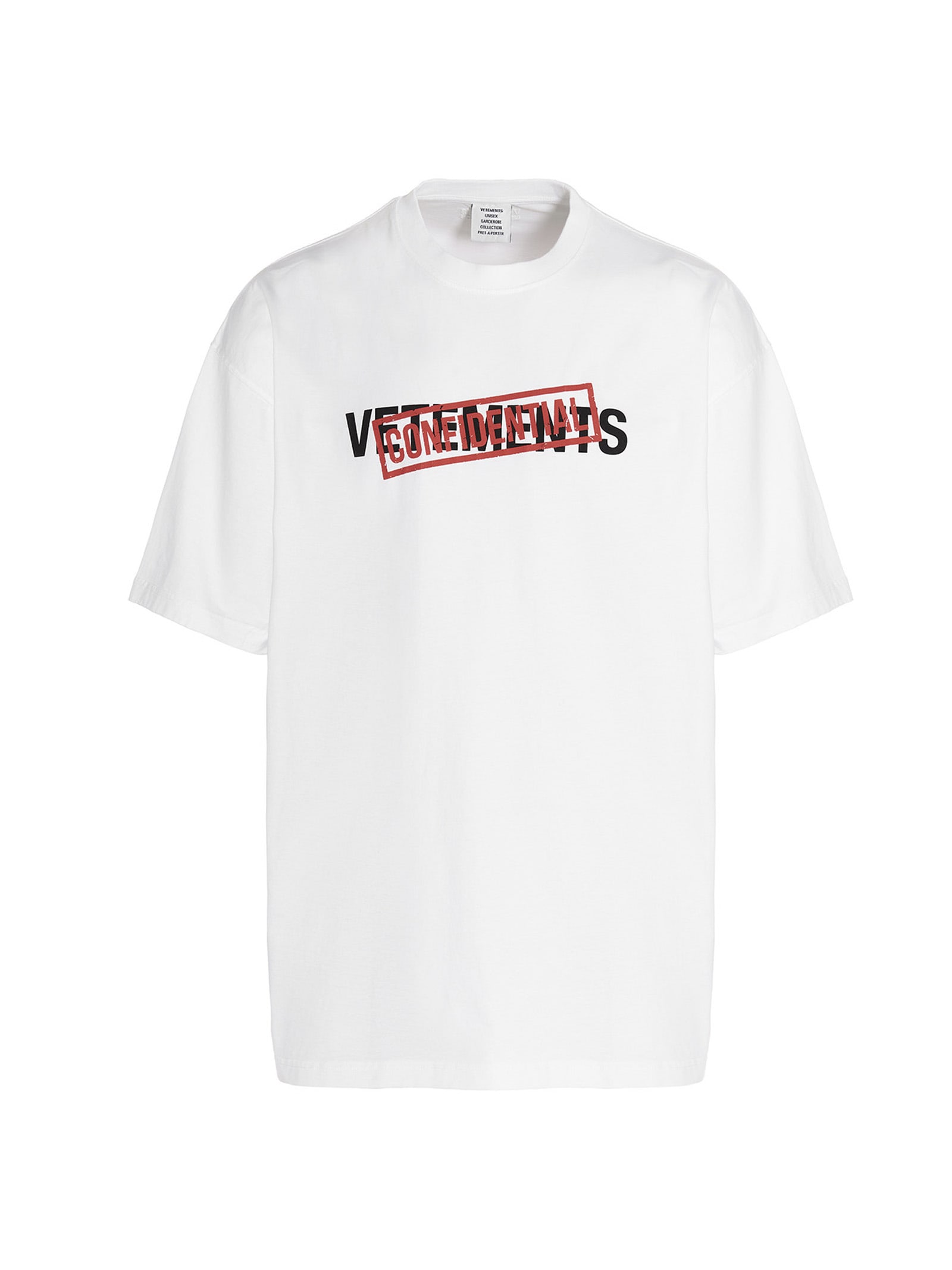 VETEMENTS confidential T-shirt