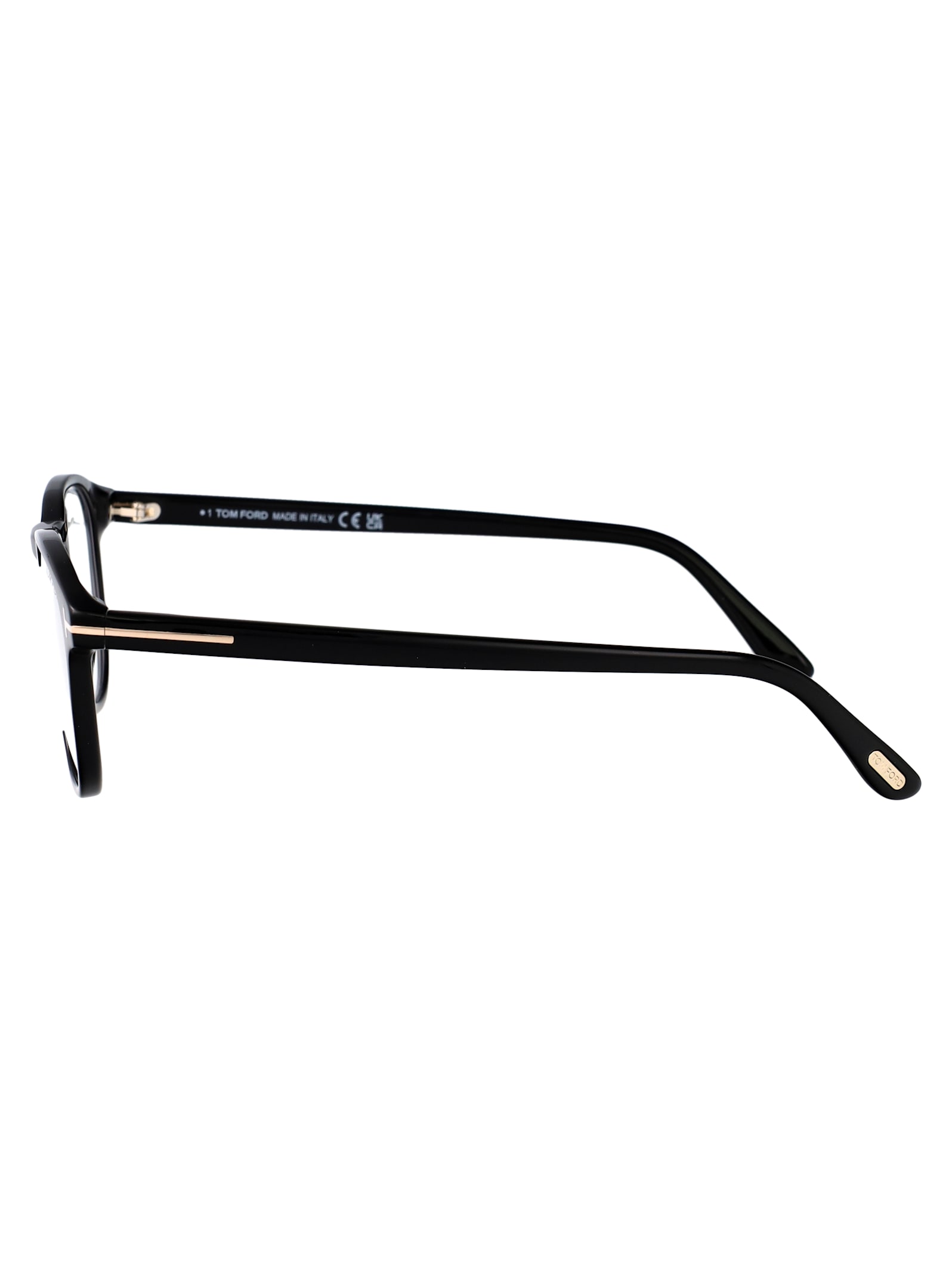 Tom Ford Ft5937-b Glasses In 001 Nero Lucido
