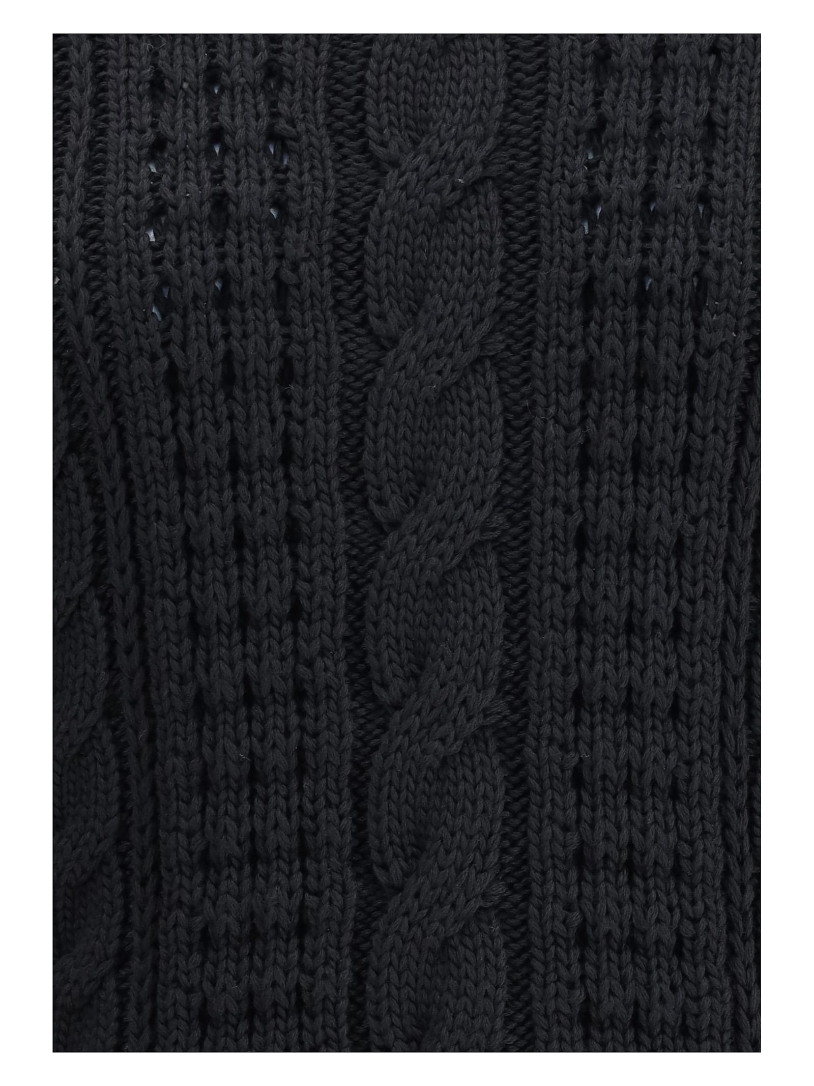 Moncler Genius Turtleneck Sweater By Moncler X Ee72 By Edward Enninful In Merino Wool In Black